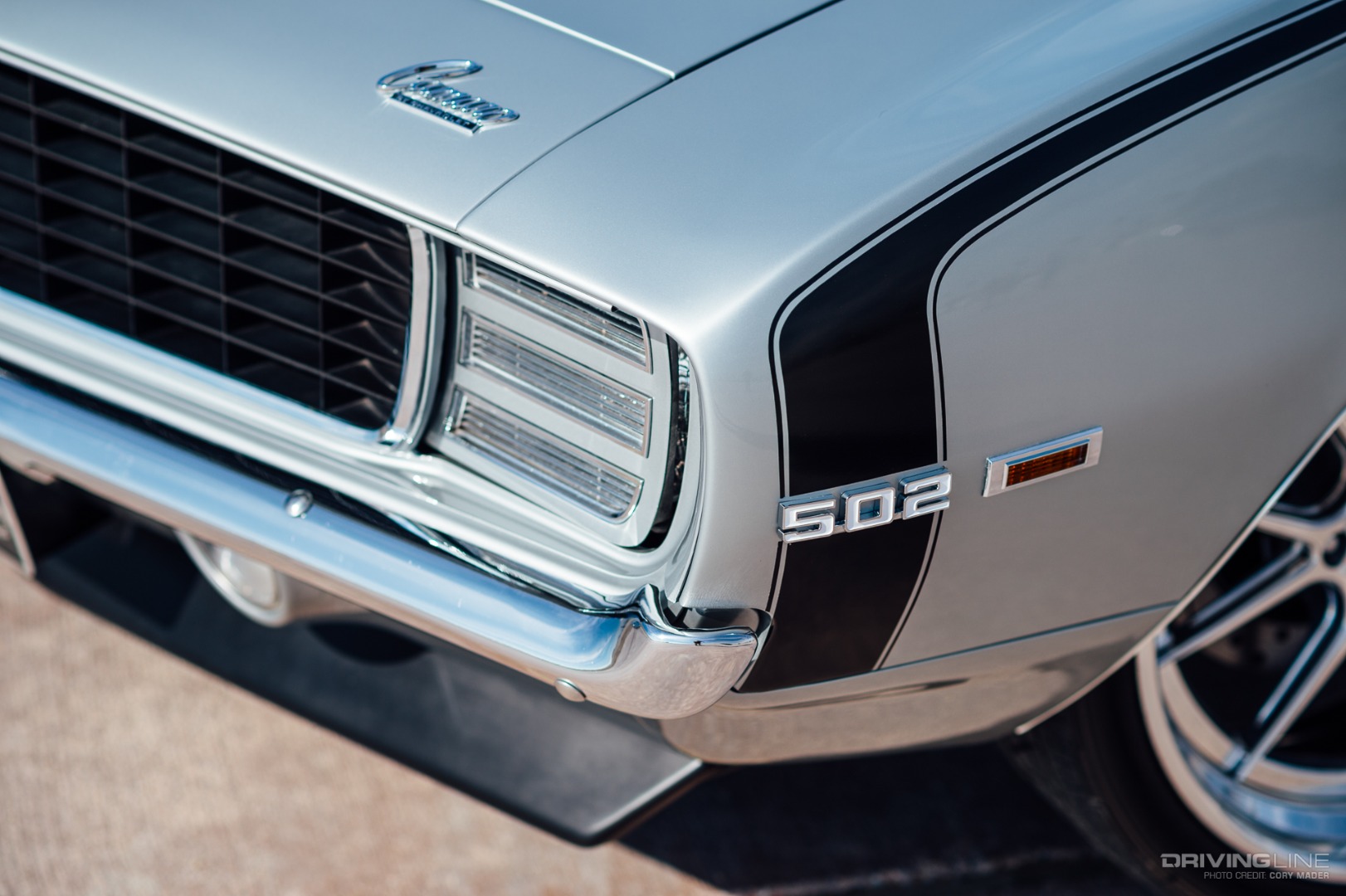 1969 Camaro RS SS 502 ProTouring Front 3/4 2 on Nitto INVO