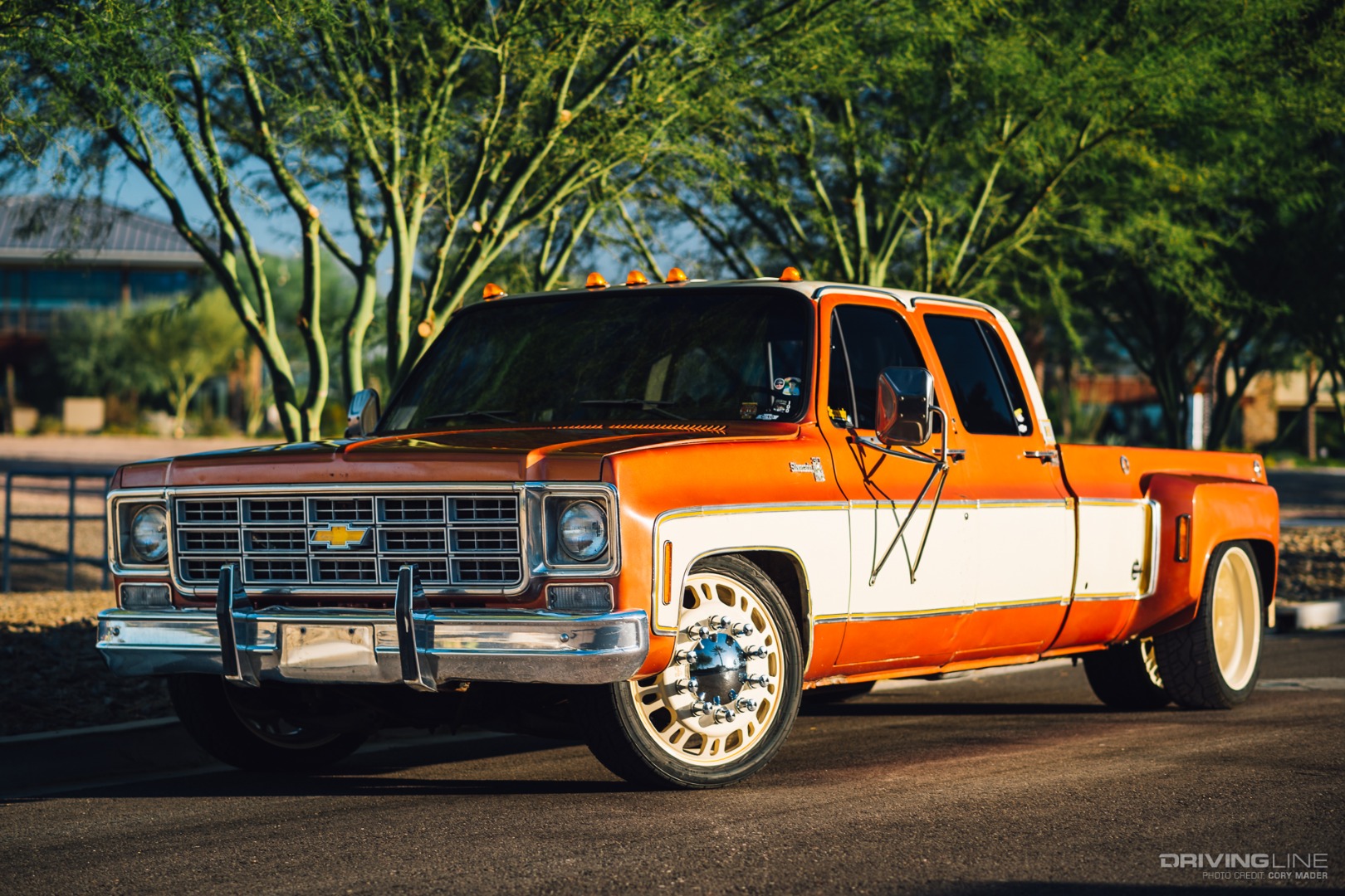 Front of 1977 Chevy C30