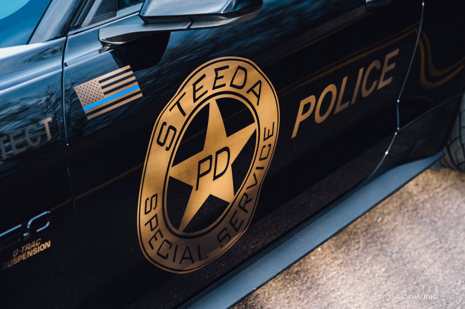 Steeda Special Service 5.0 Mustang on Nitto NT555 G2 - 3M reflective graphics