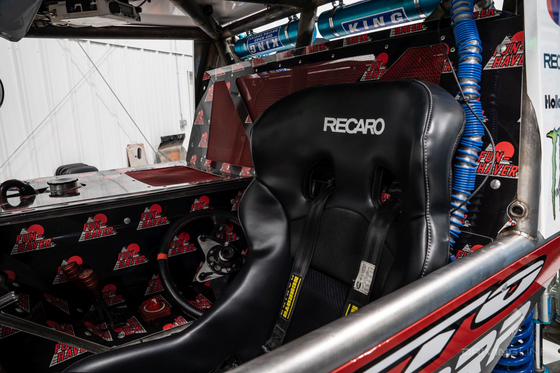 Loren Healy 2020 Ford Bronco Ultra4 4400 KOH Car Recaro Seat