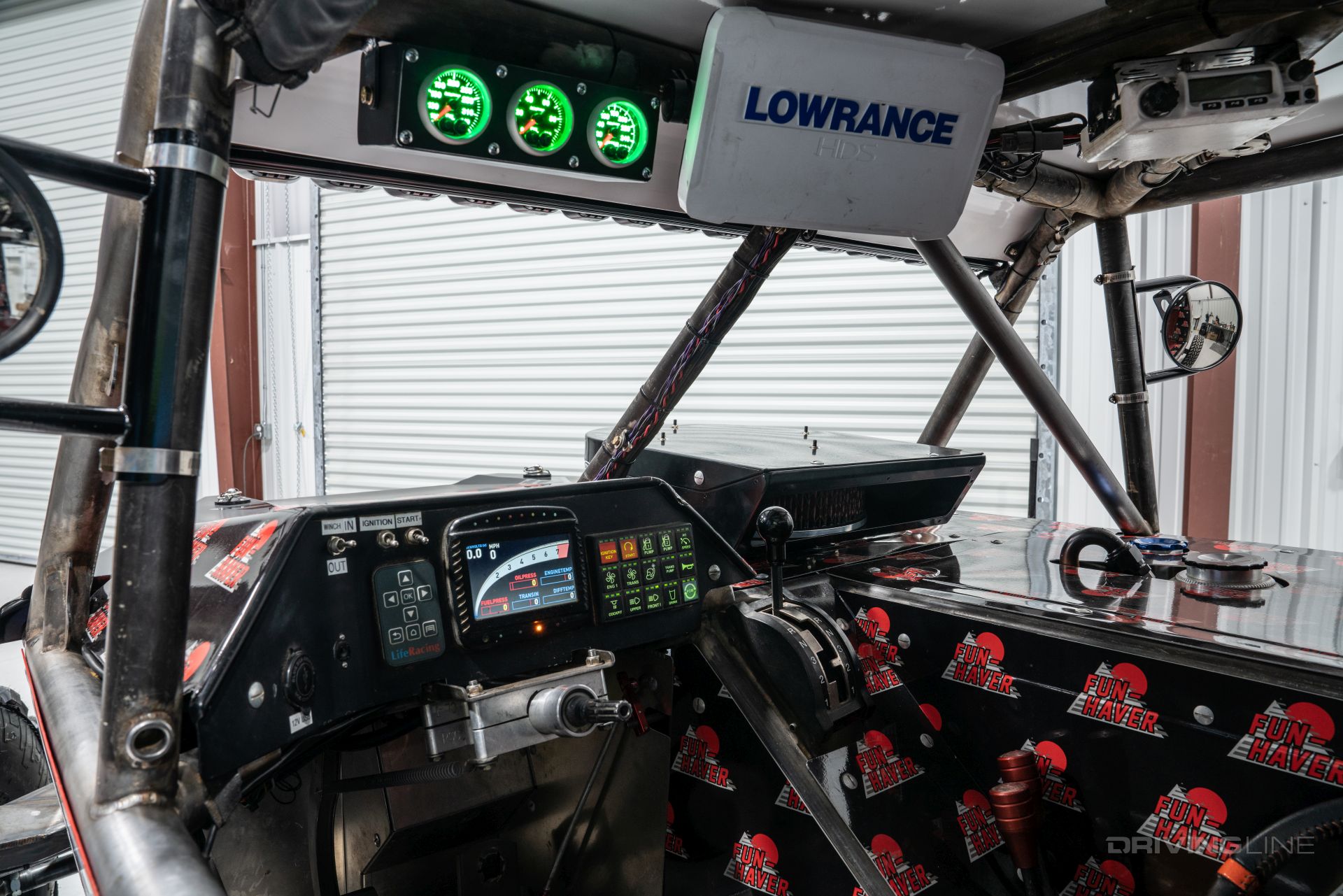 Loren Healy 2020 Ford Bronco Ultra4 4400 KOH Car Interior