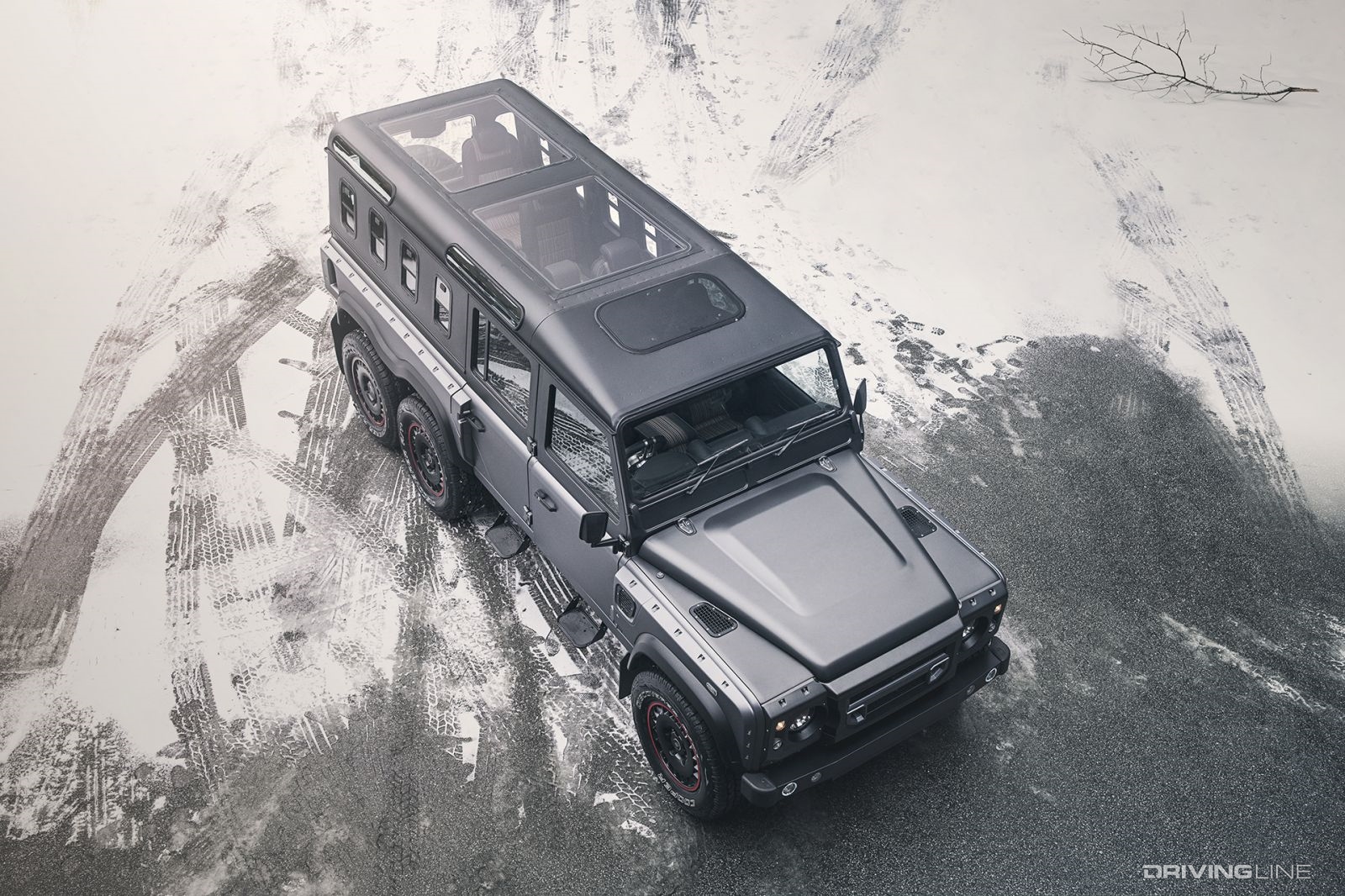 Chelsea Truck Co. Flying Huntsman Land Rover Defender 6x6