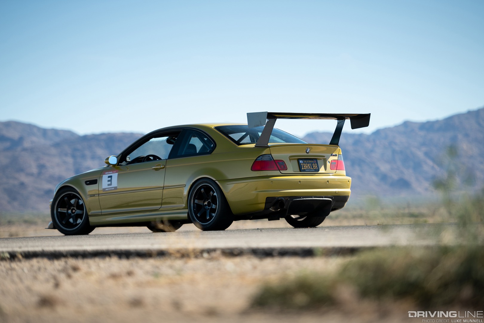 BMW Track car on Nitto NT01 tires