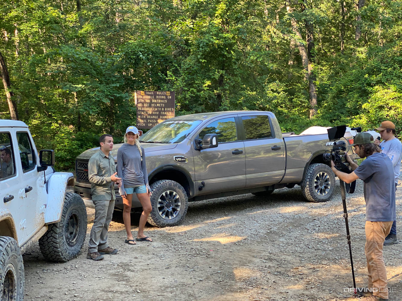 On the Trail with off-road expert Ali Mansour and Kristine Fischer