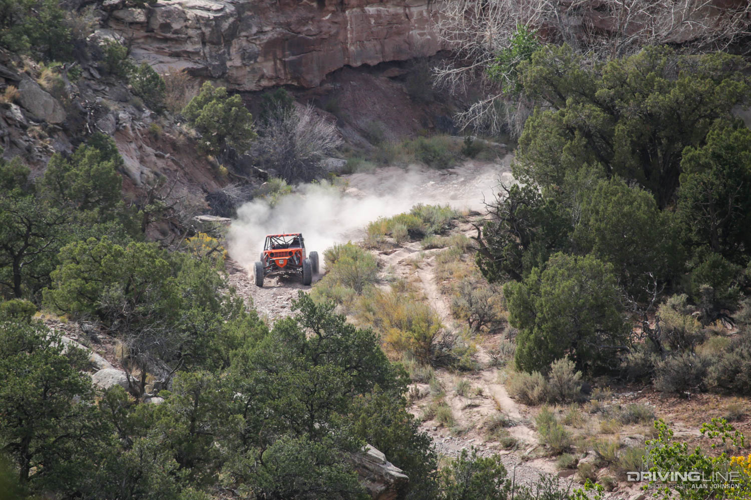2020 Ultra4 racing Moab racer on course