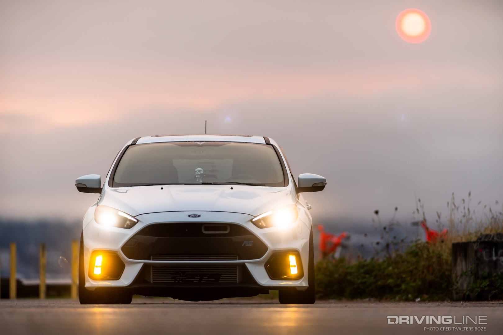Jack had set his desktop background on his computer to be a Ford Focus after sitting in one at the Seattle Auto Show