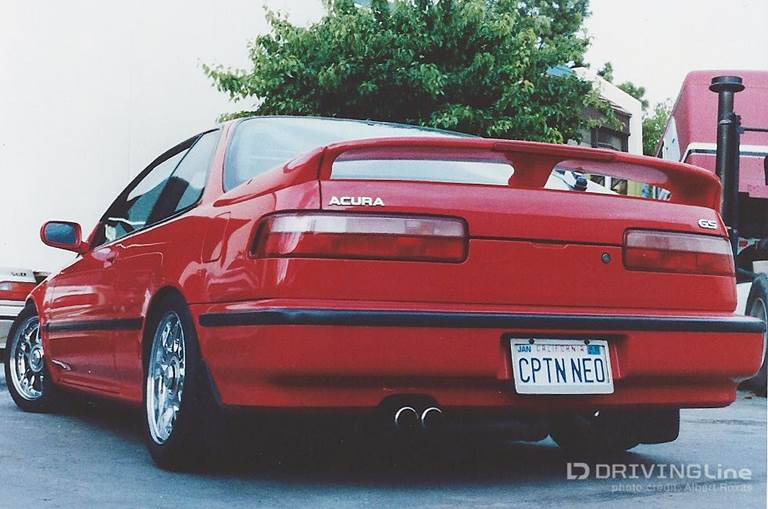 The "Captain Neo" Acura Integra inspired Ron Bergenholtz to build his DA Integra