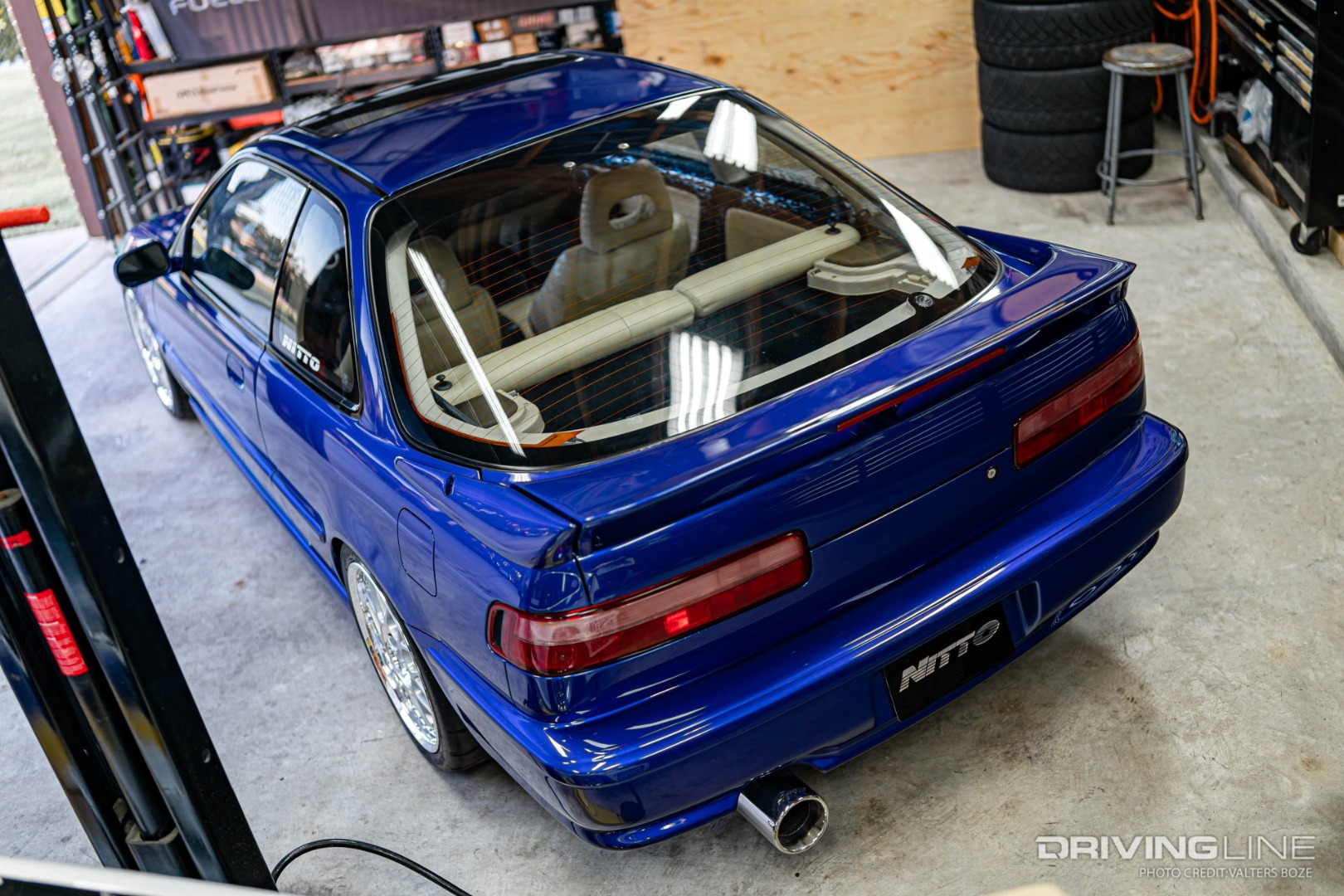 1991 Acura Integra LS rear top view