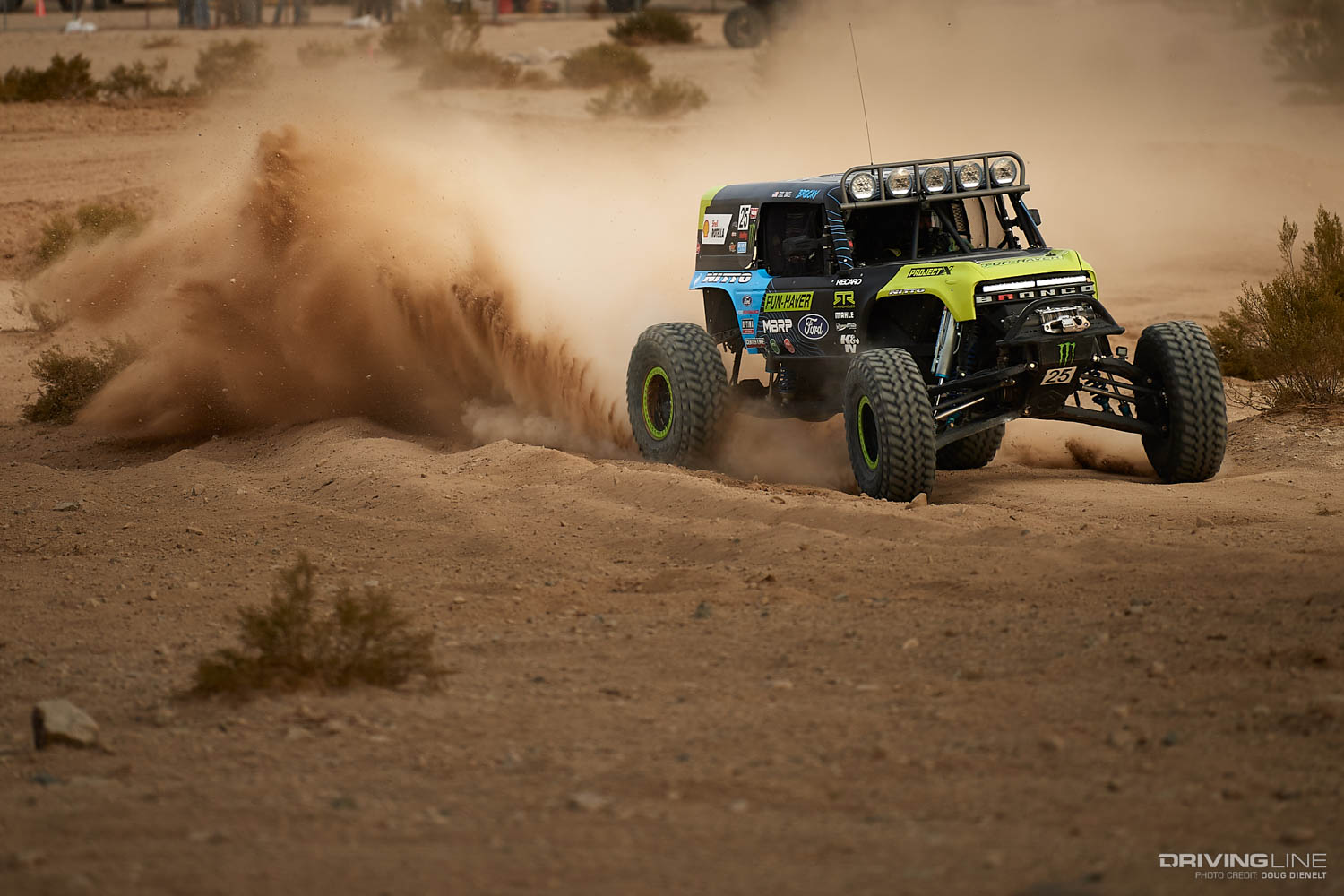Vaughn Gittin Jr. racing during Qualifying Ultra4 King of the Hammers 2021