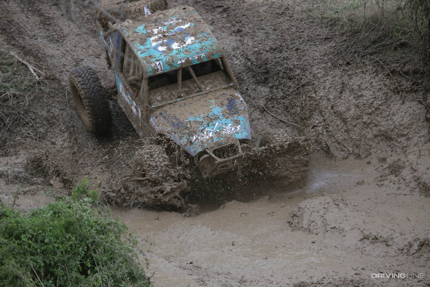 Ultra4 Racing Kentucky Apr 2021 4400 class Josh Blyler racing through mud