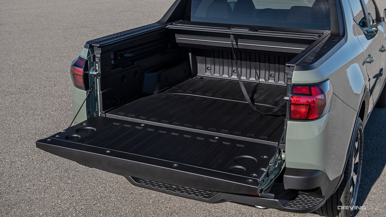 Hyundai Santa Cruz bed