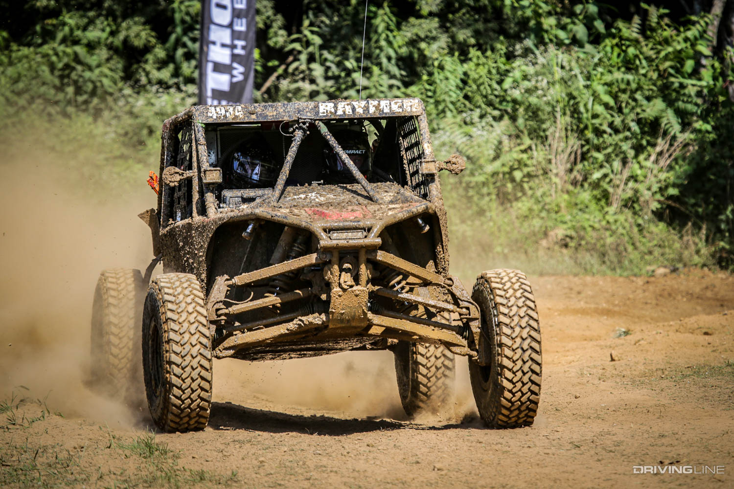 UTV driver on Nitto Trail Grappler SxS Tires