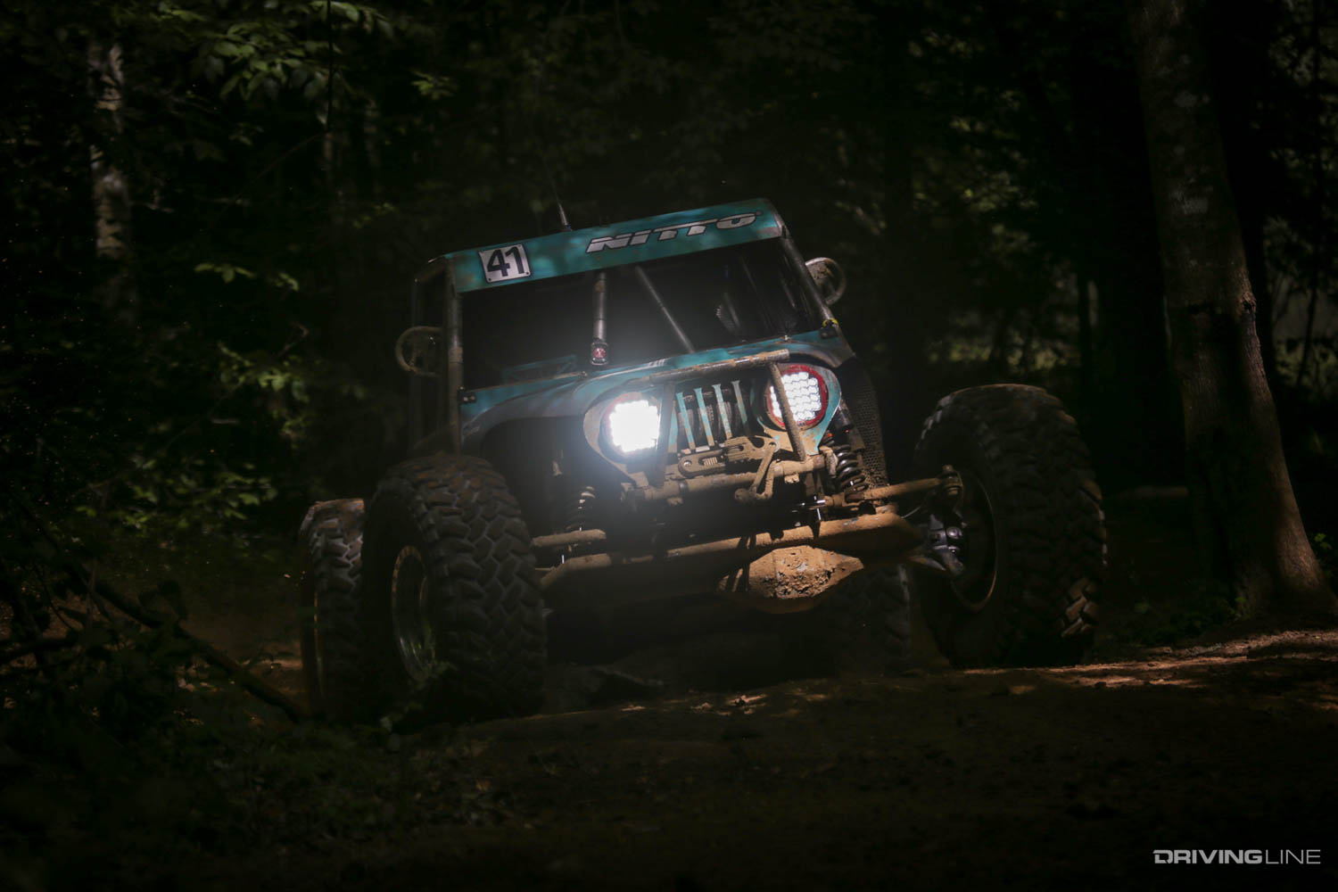 Josh Blyler racing 2021 Ultra4 Teardown in Tennessee