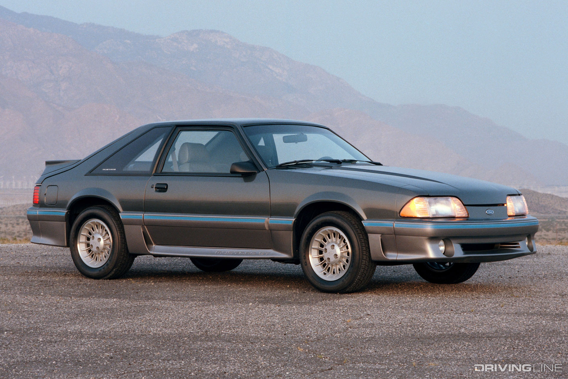 Fox Body Mustang GT 5.0 Gray