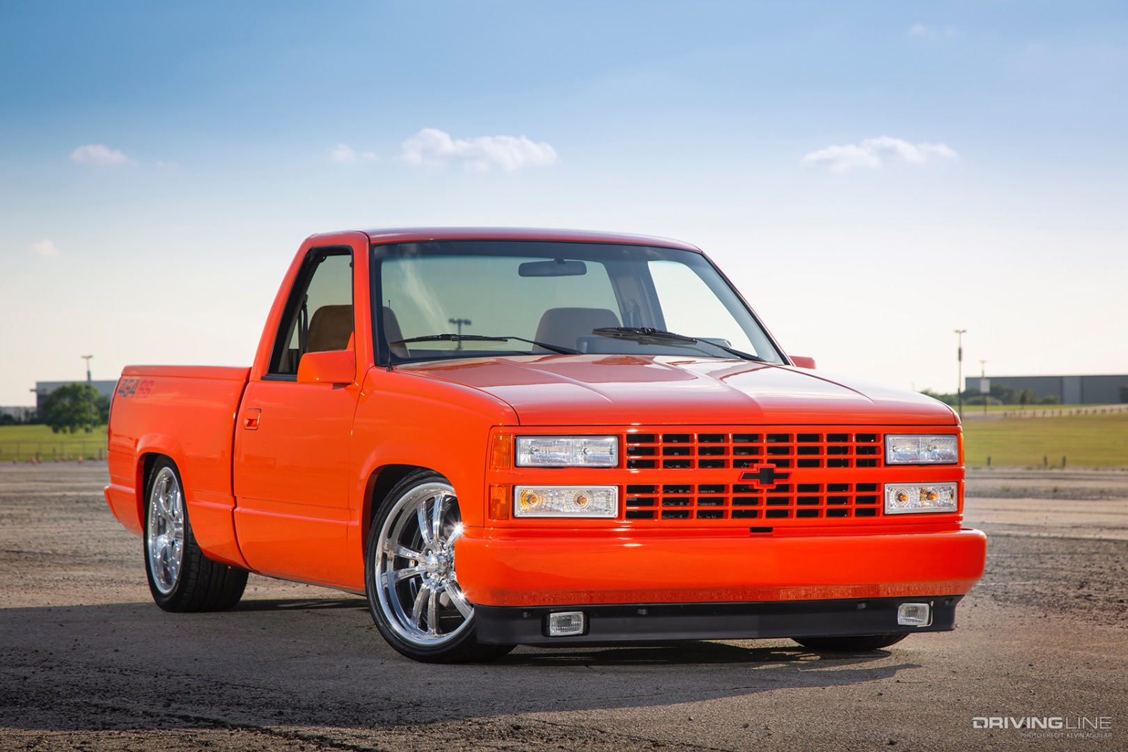 Front of Jason Hill's OBS Chevy 454 SS Pickup