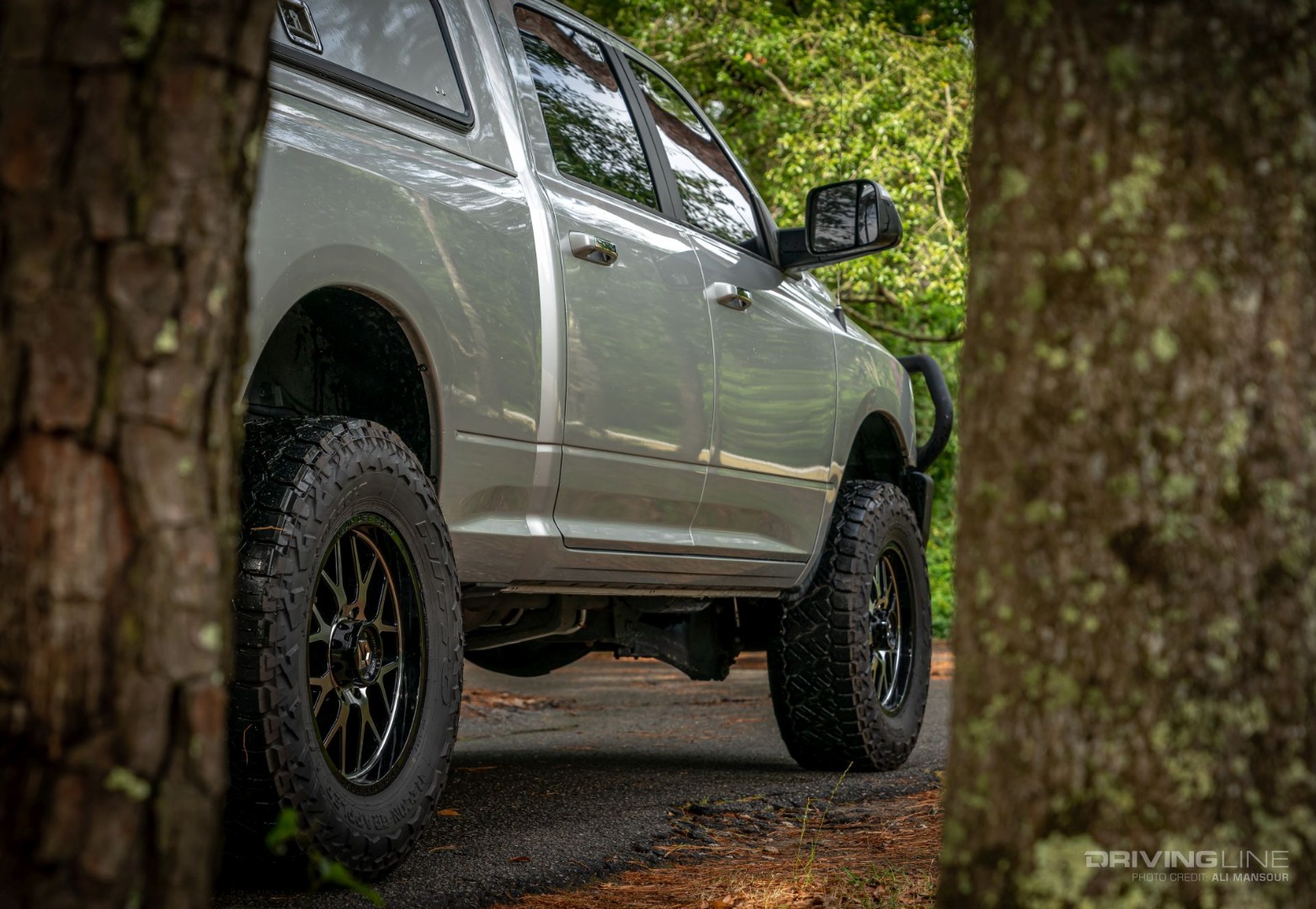 nitto tire recon grappler a/t tires on full size truck