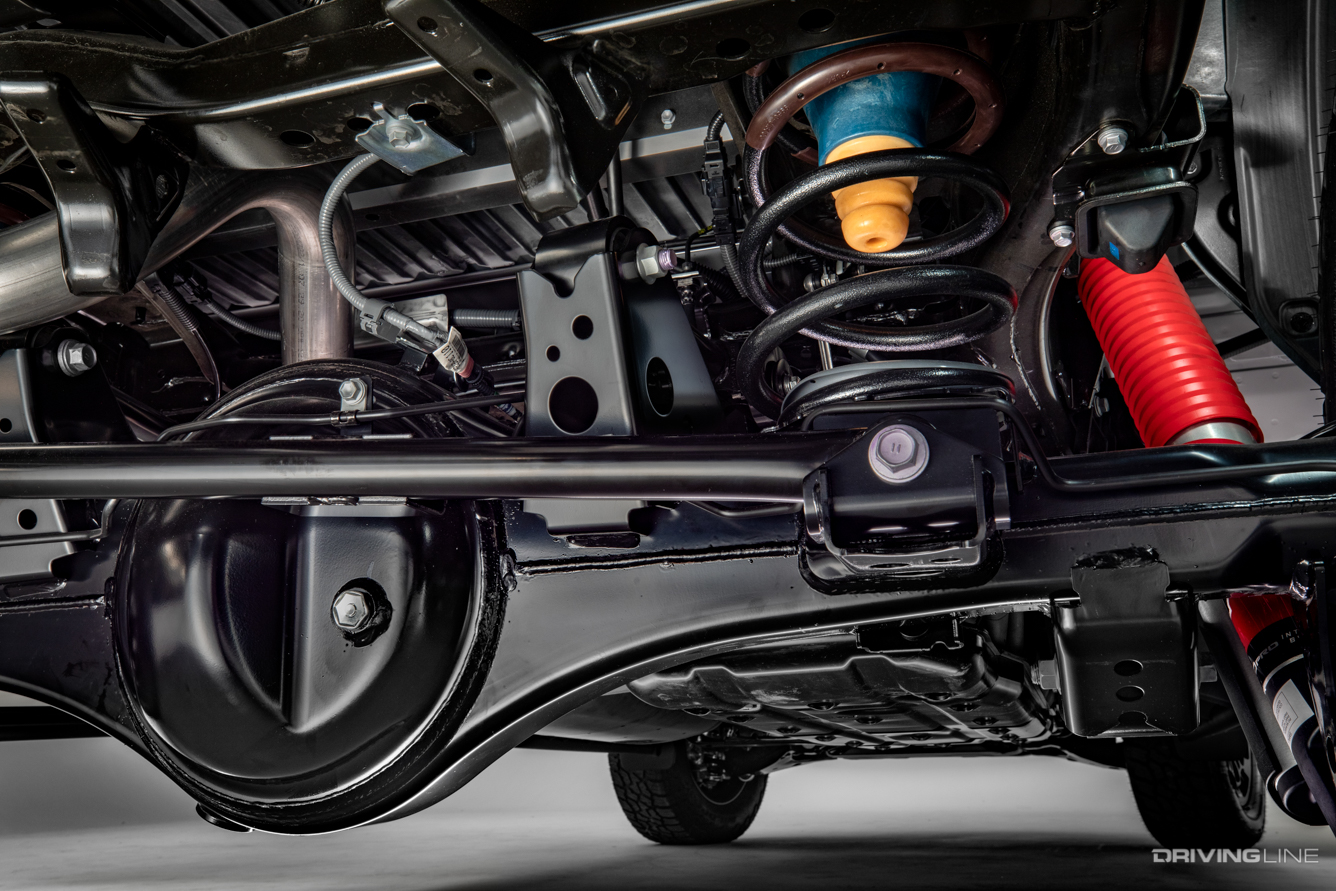 2022 Toyota Tundra TRD Pro 5 link rear suspension