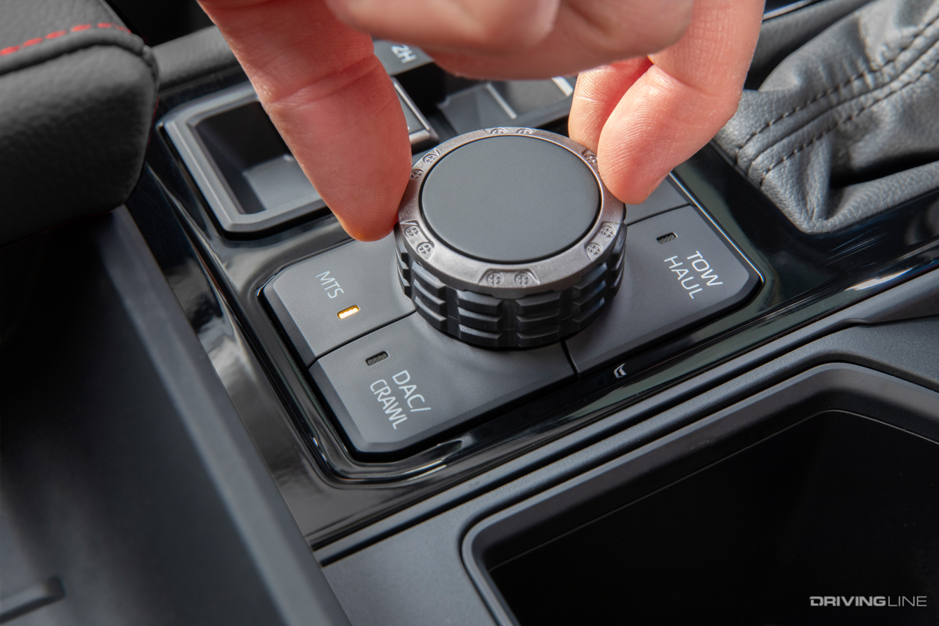 2022 Toyota TRD Pro Trail Modes