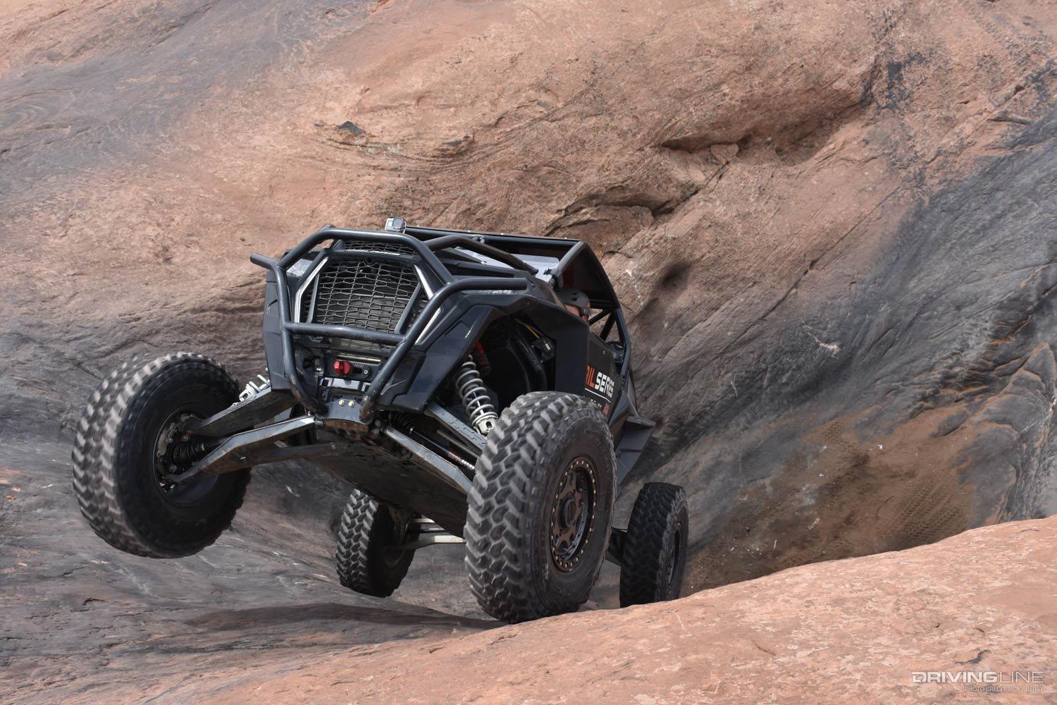 Moab hot tub in a SxS on Nitto Tires