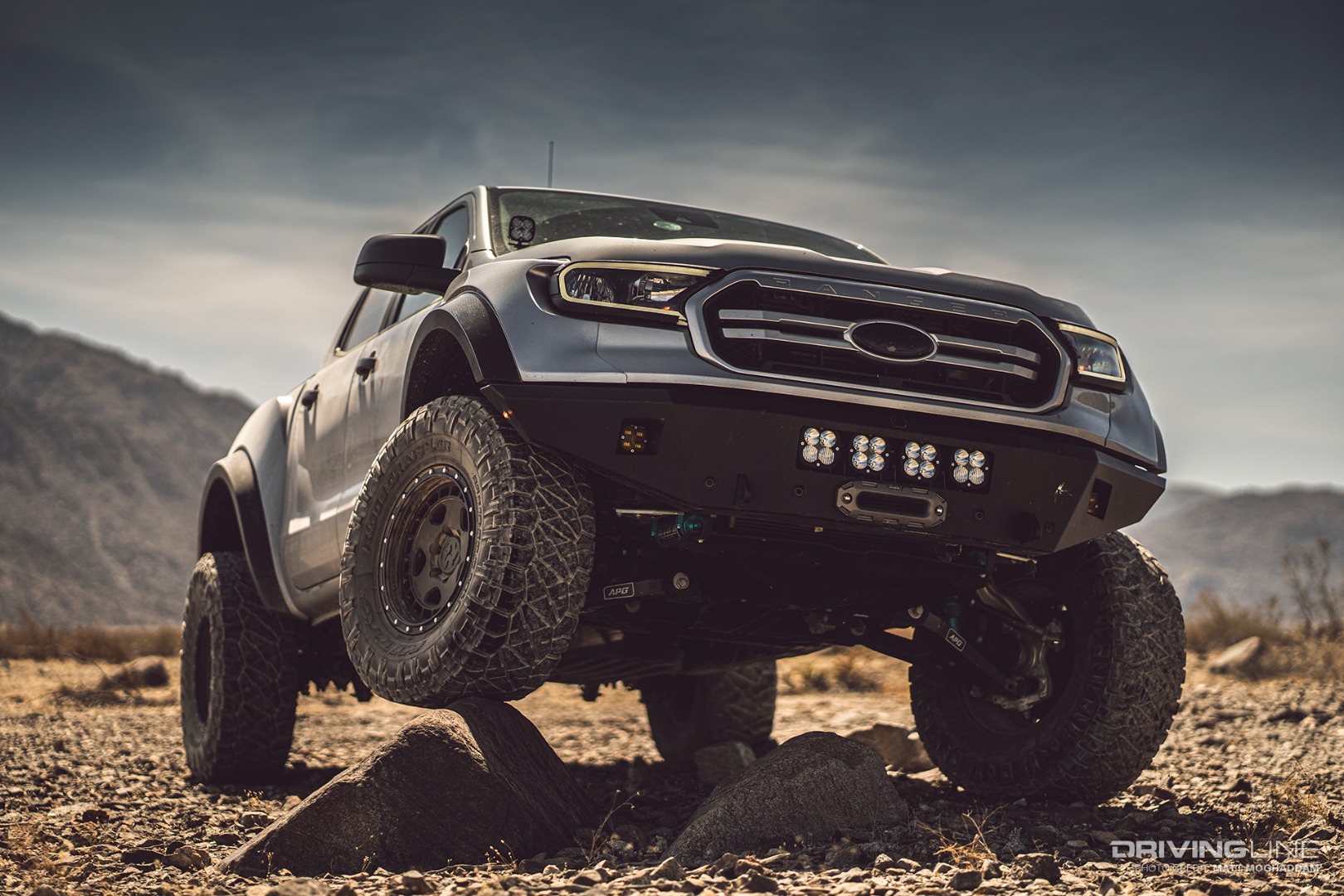 Ford Ranger long travel suspension