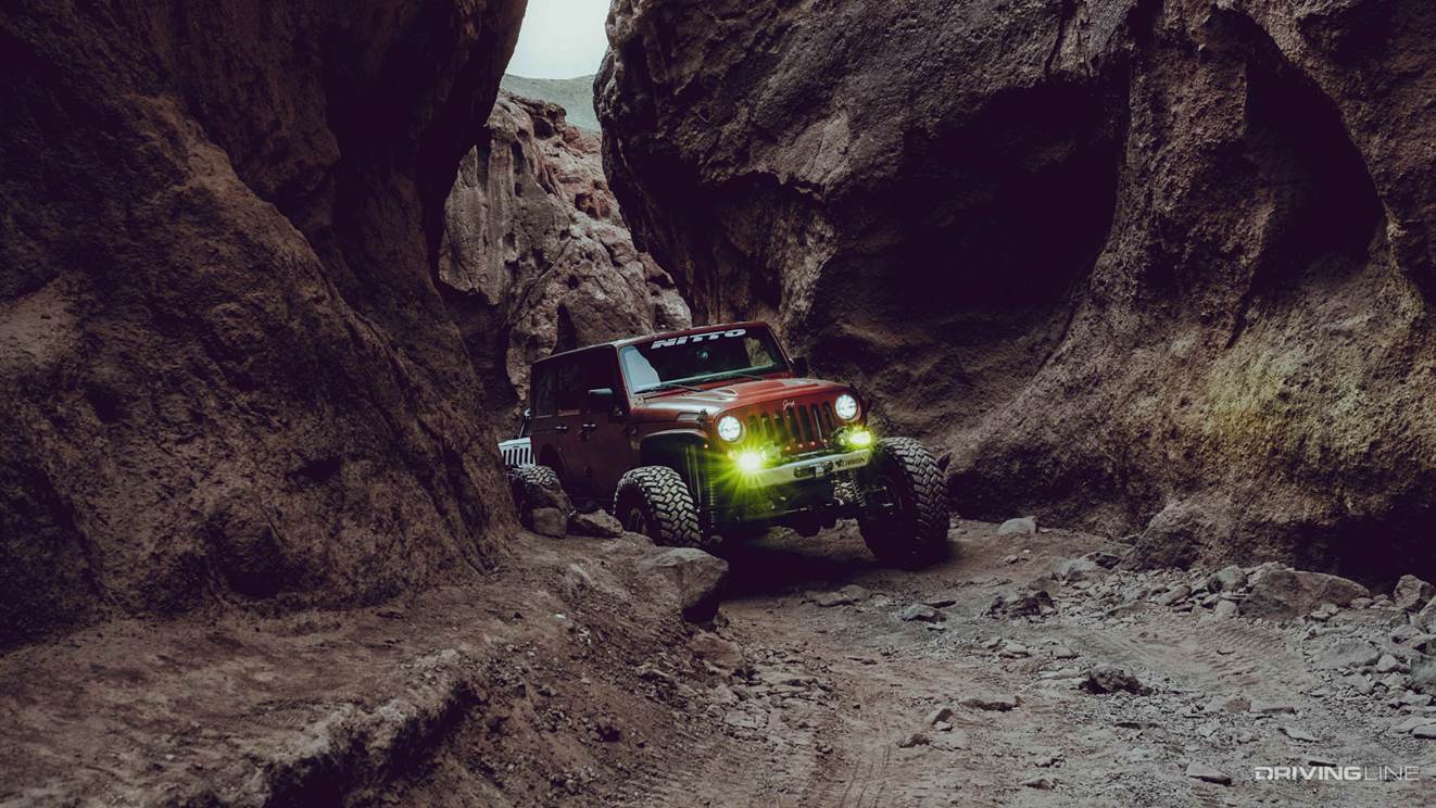 offroading odessa and duran canyons in Jeep on Trail Grappler tiresott