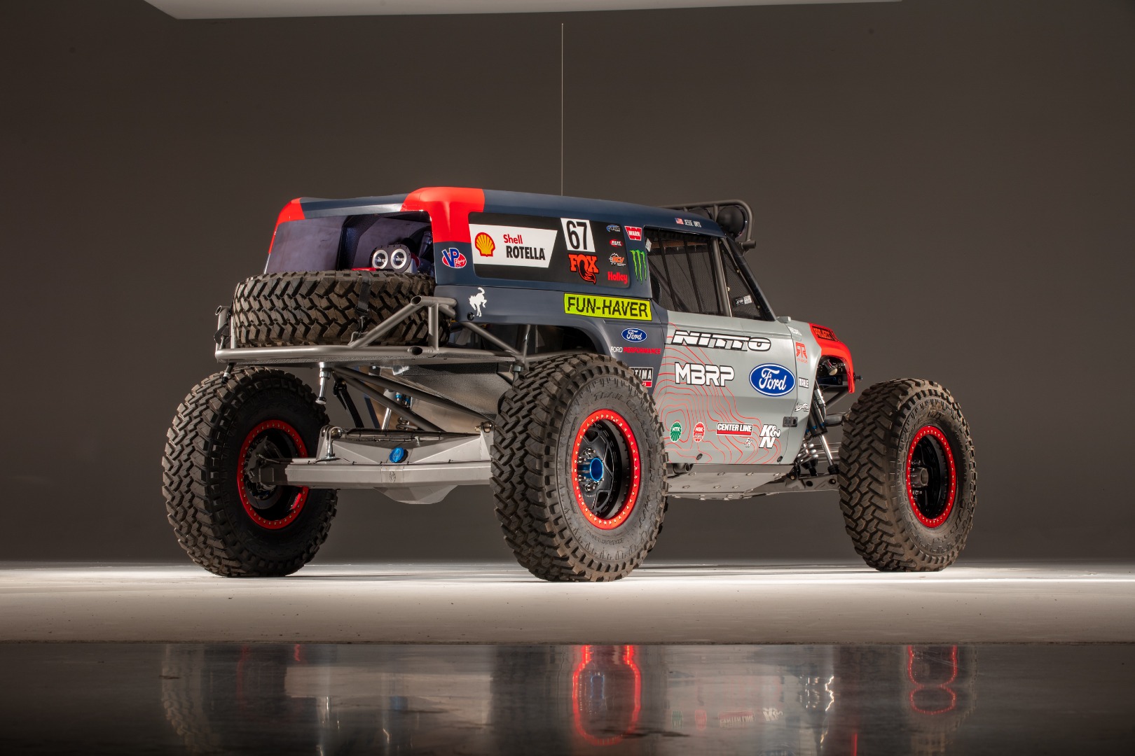 Rear of Loren Healy's Ultra4 racecar on Nitto Trail Grappler tires