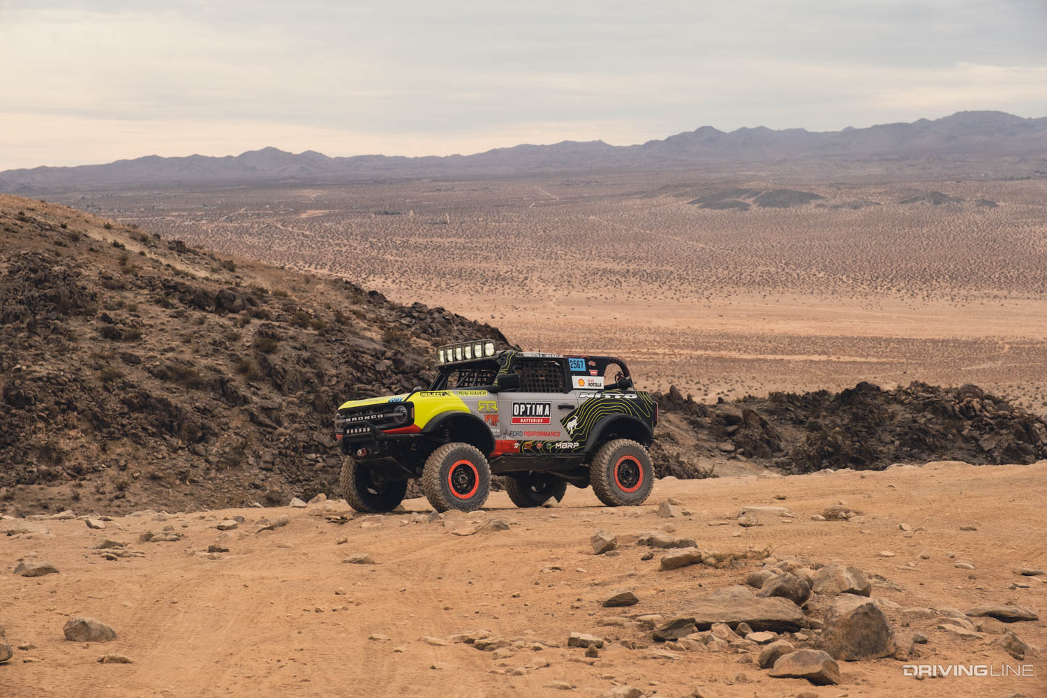 4600 Class RTR Ford Bronco Fun Haver on Nitto Trail Grappler tires