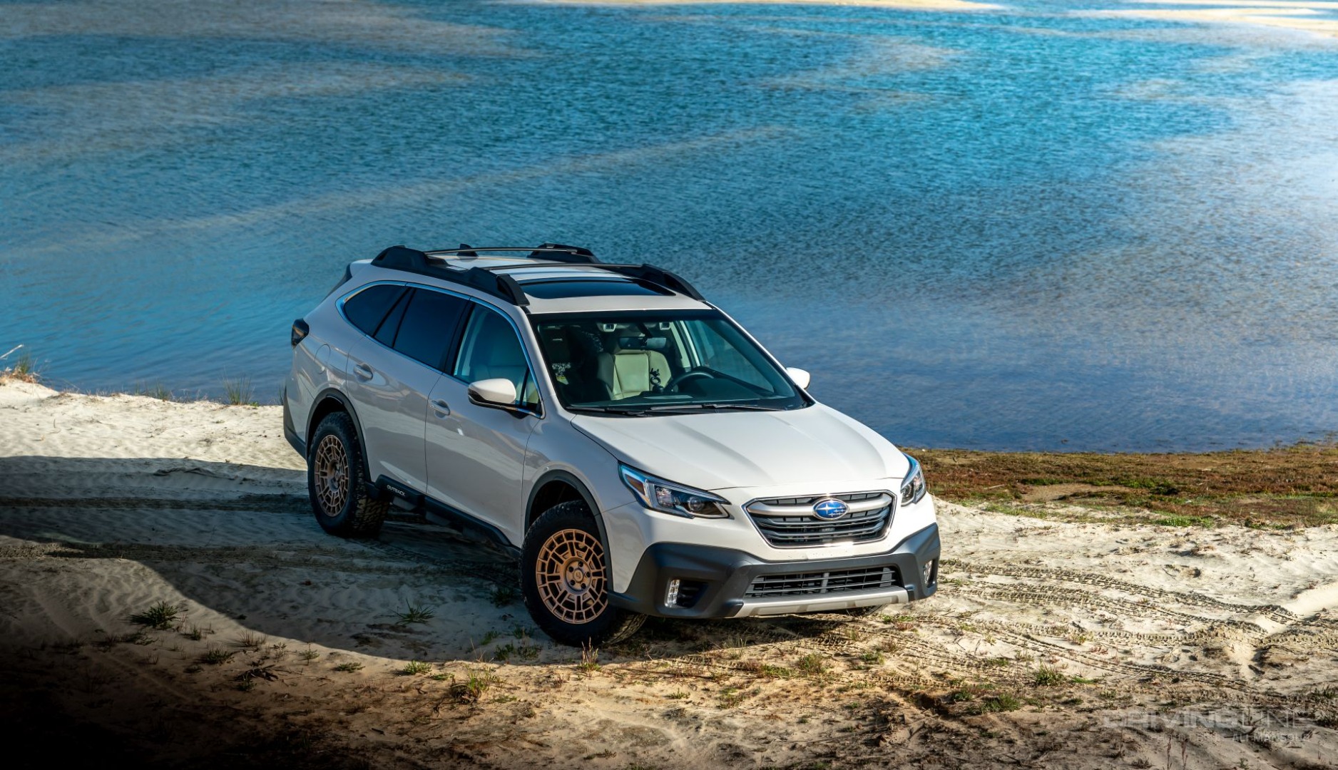 Nitto Tire Nomad Grappler Review on 2020 Subaru Outback on sandy beach