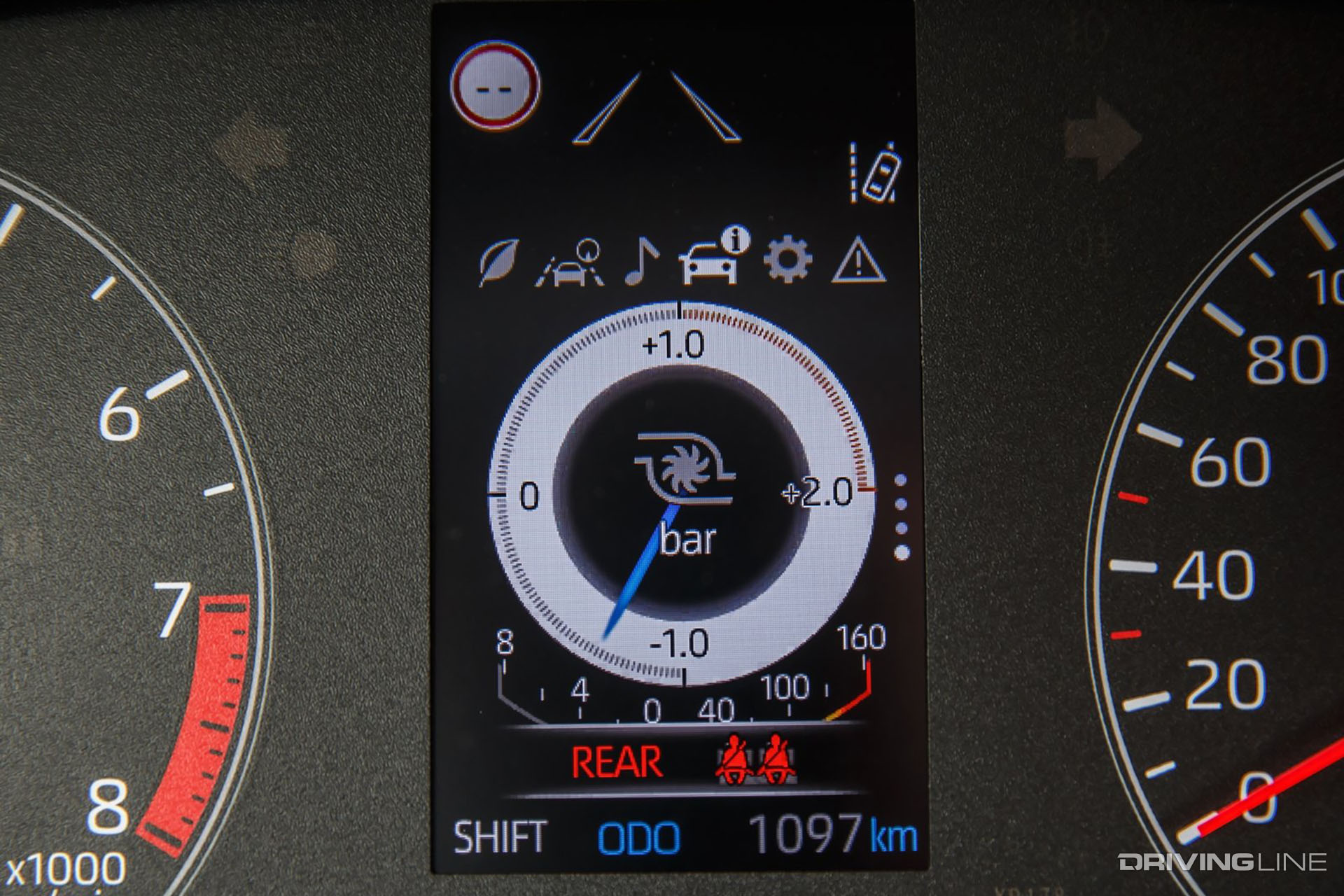 Toyota GR Yaris Boost Gauge