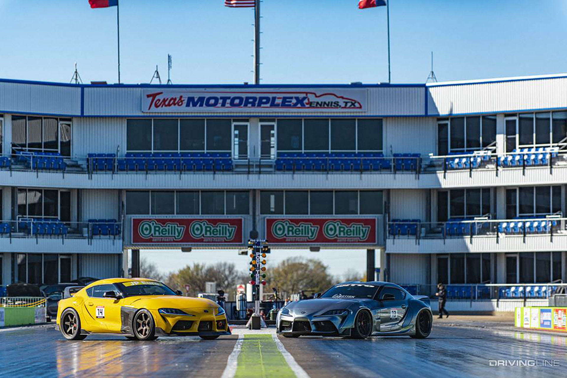 Toyota Supra MkV Drag Battle