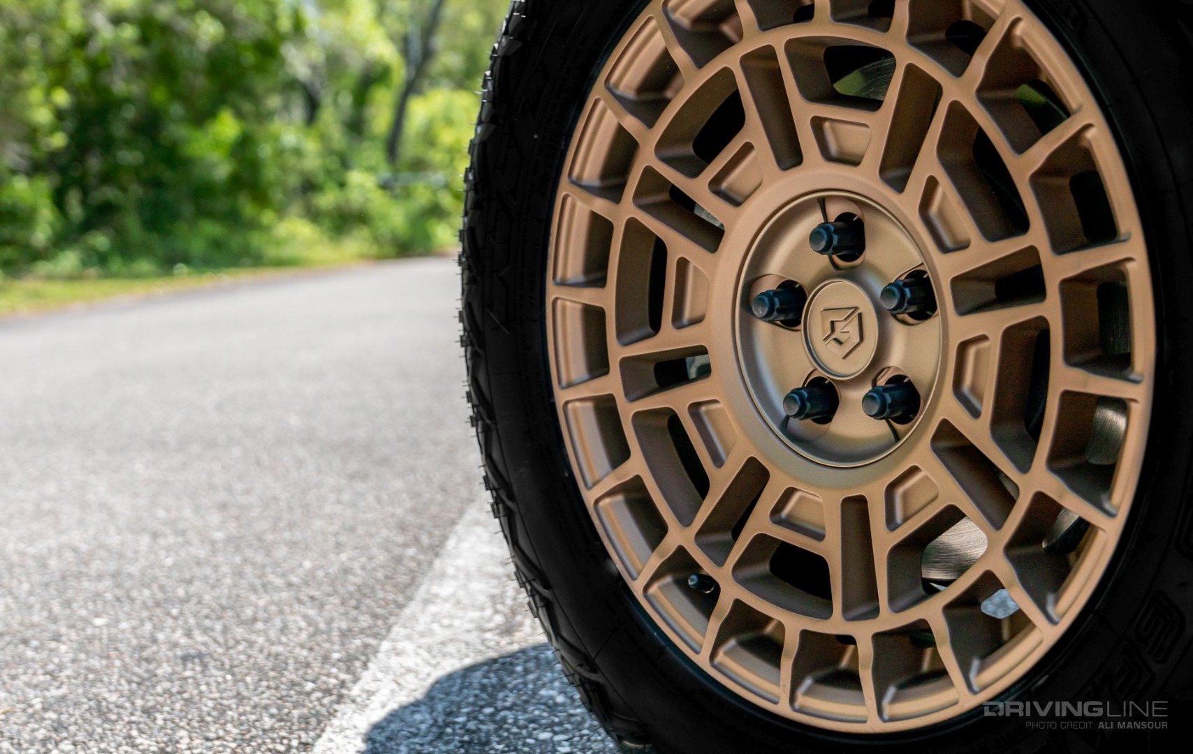 2022 Ford Maverick Hybrid with Gear Off Road Pangea wheel and Nitto Nomad Grappler tire