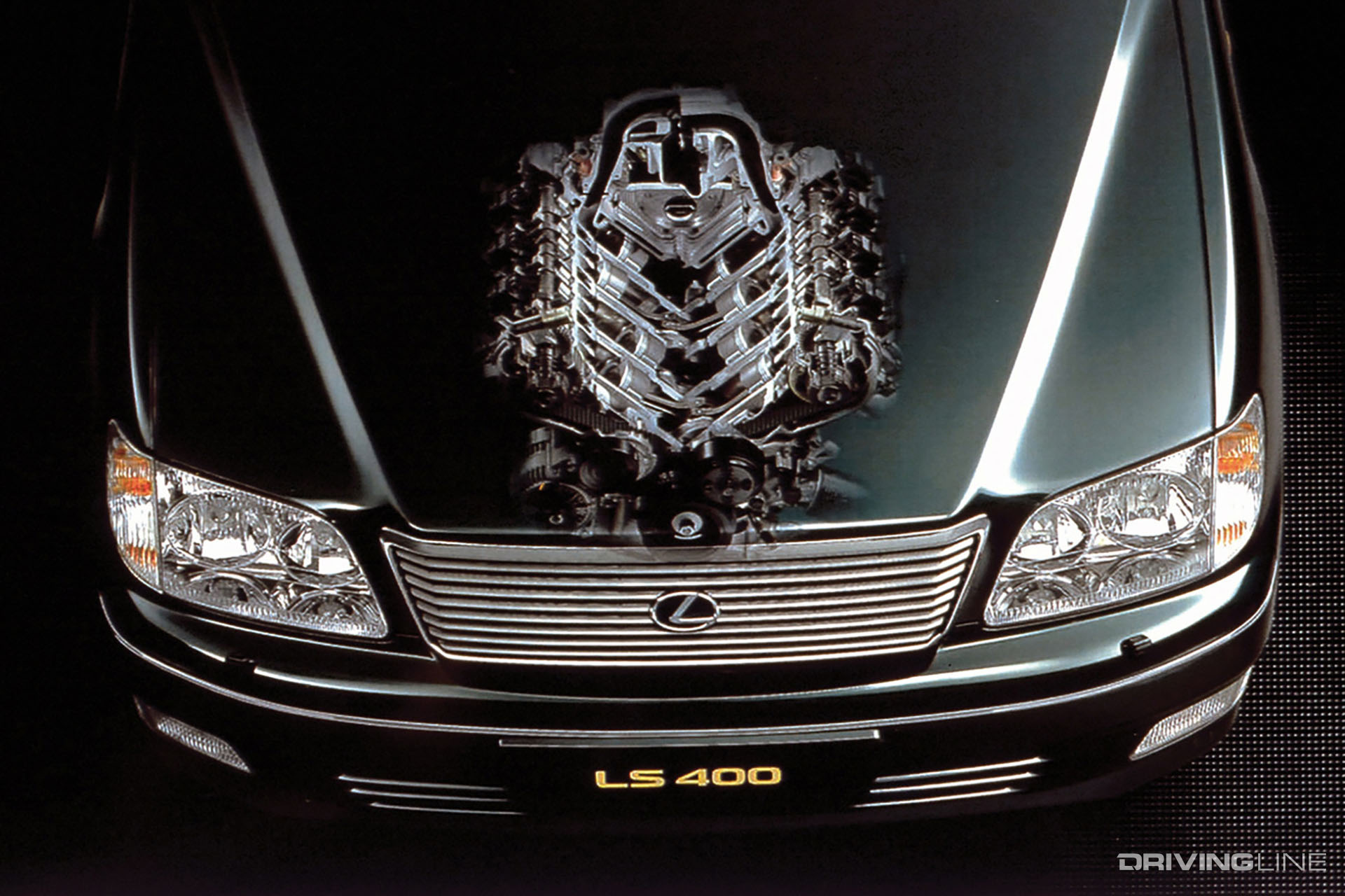 Lexus LS400 Cut Away Engine