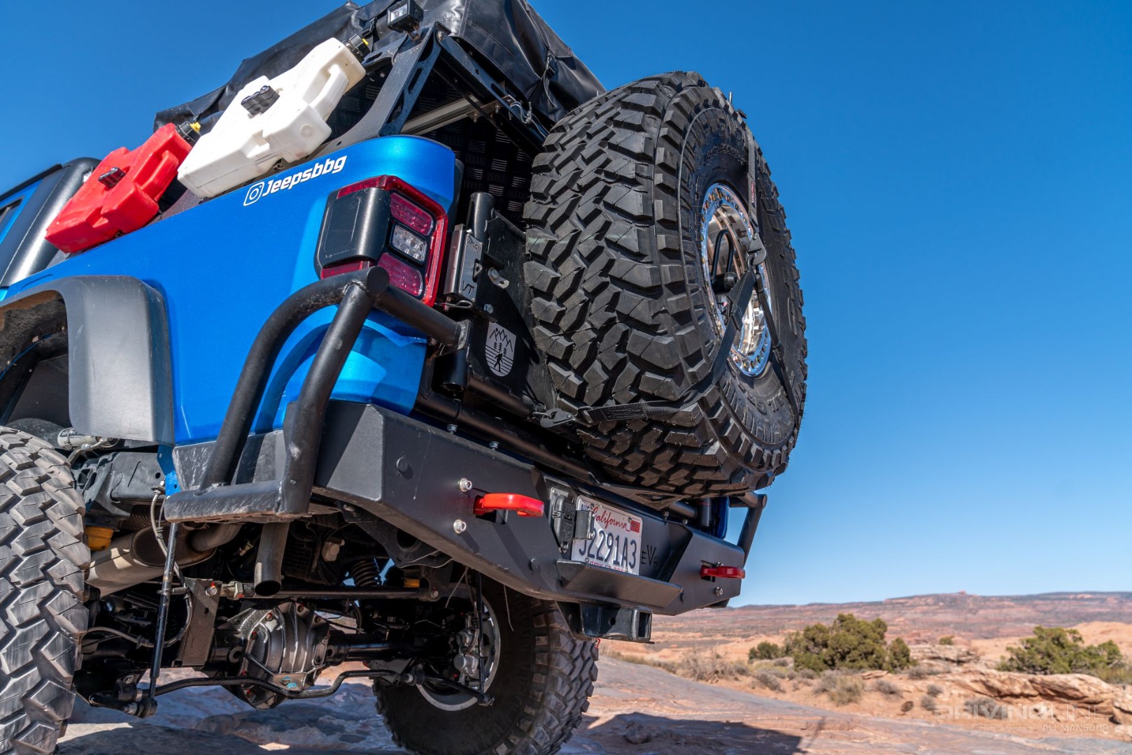 Jeep Gladiator Rubicon on 40s Overland Build
