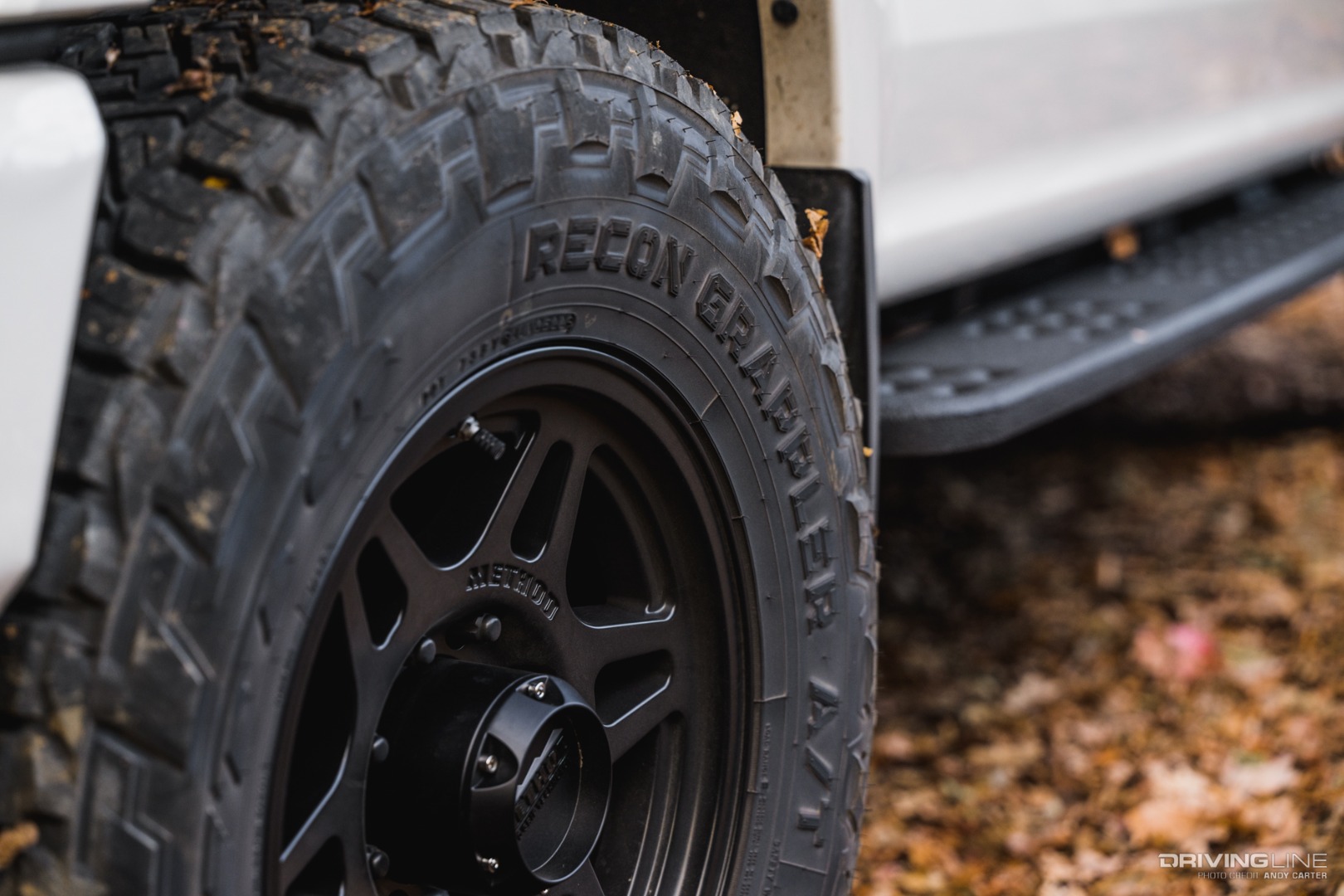 Nitto Recon Grappler All-terrain tire on Ford F-250 truck