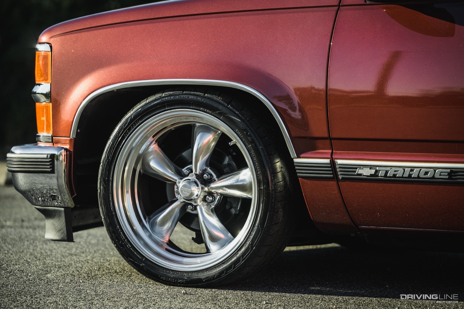 Chevrolet Two Door Tahoe with Belltech Lowering Kit