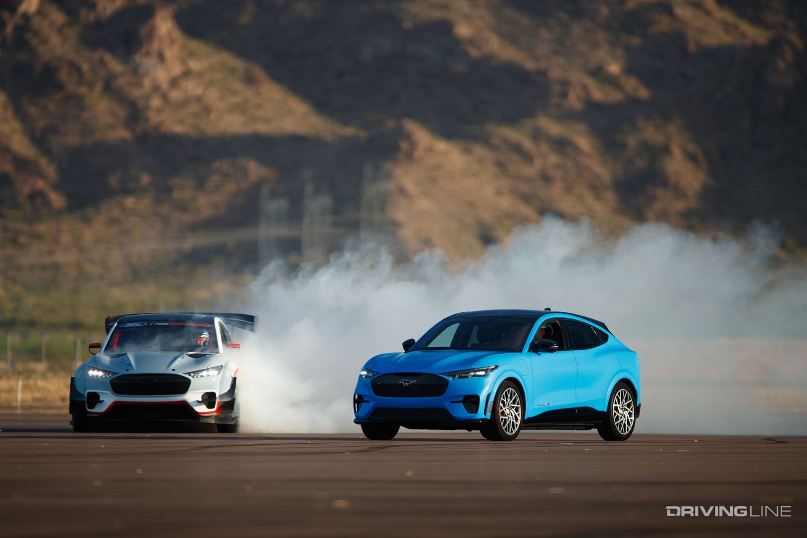 Ford Mustang Mach-E smokeshow