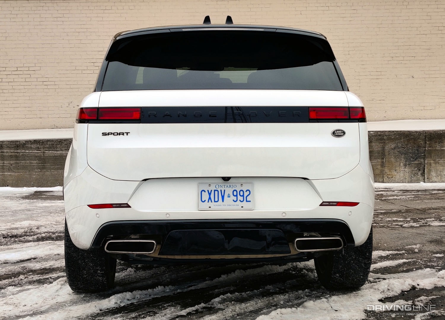 2023 Land Rover Range Rover Sport rear view