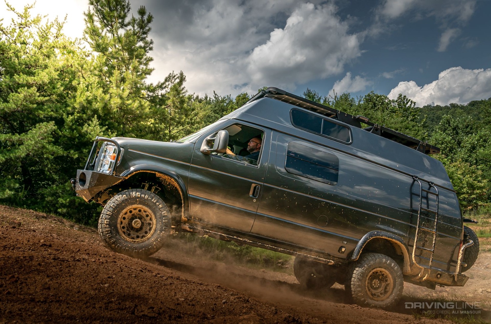 ford e series van going uphill on nitto tire