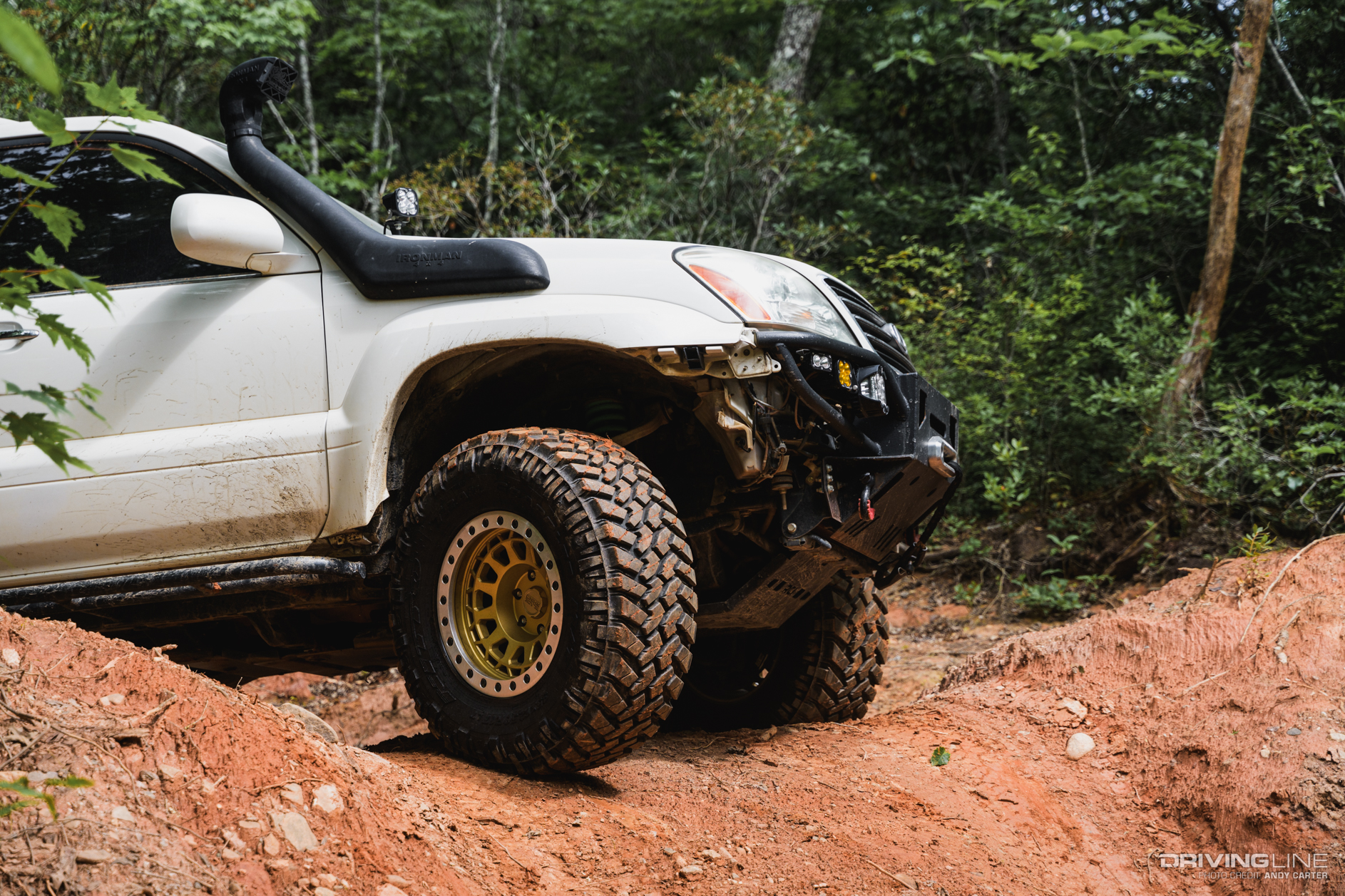 GX470 with Nitto Trail Grappler tires