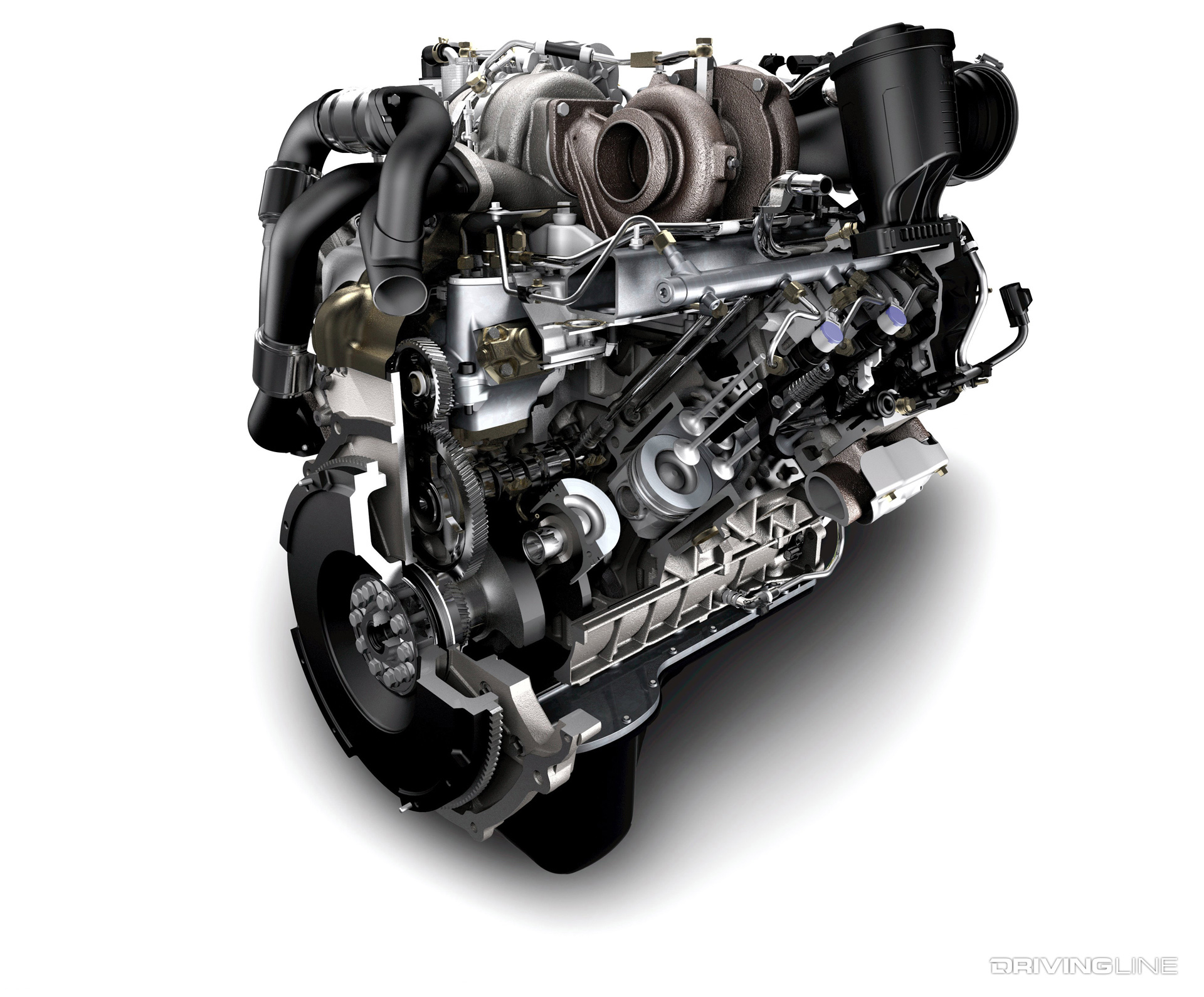 6.4L Power Stroke Diesel V8 Cutaway