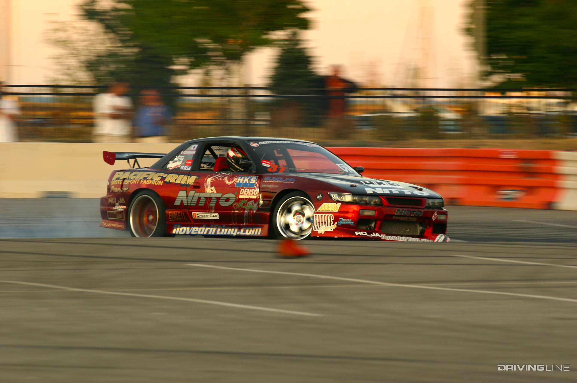 Dai Yoshihara's SR20DET-powered Nissan S13 Coupe was very typical of the types of cars on the grid in 2005