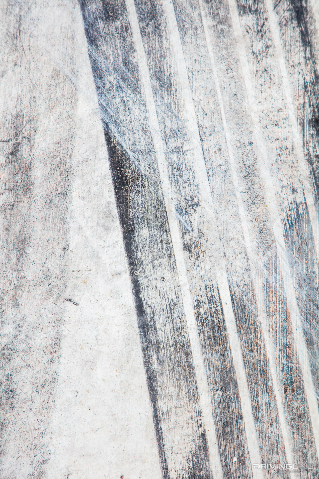 tire burnout closeup