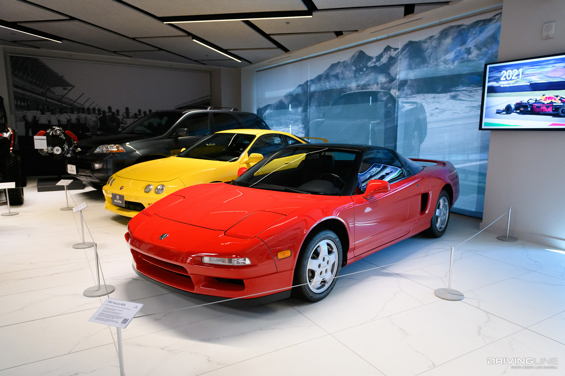 Acura NSX at Honda Museum