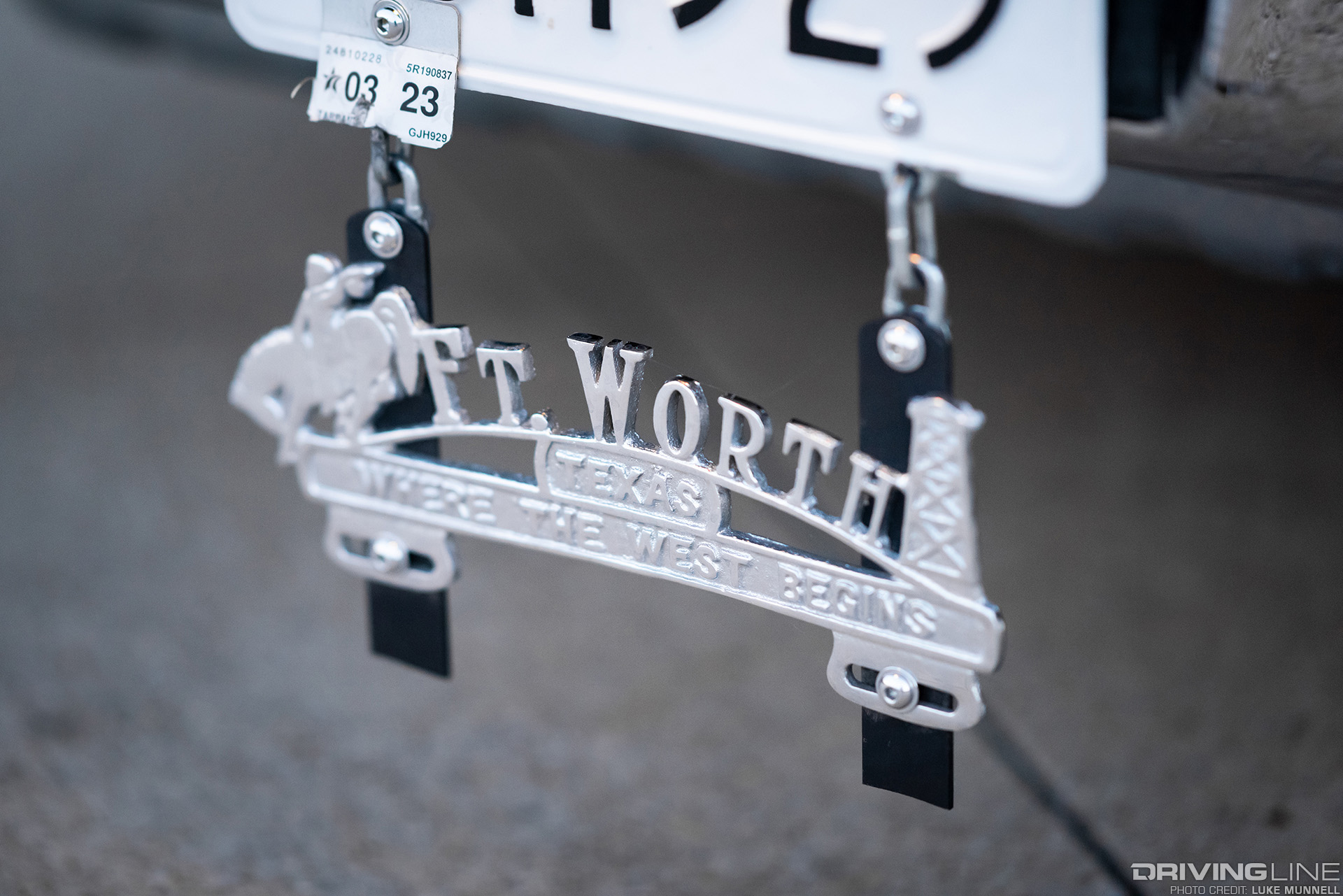 65 chevy impala custom license plate