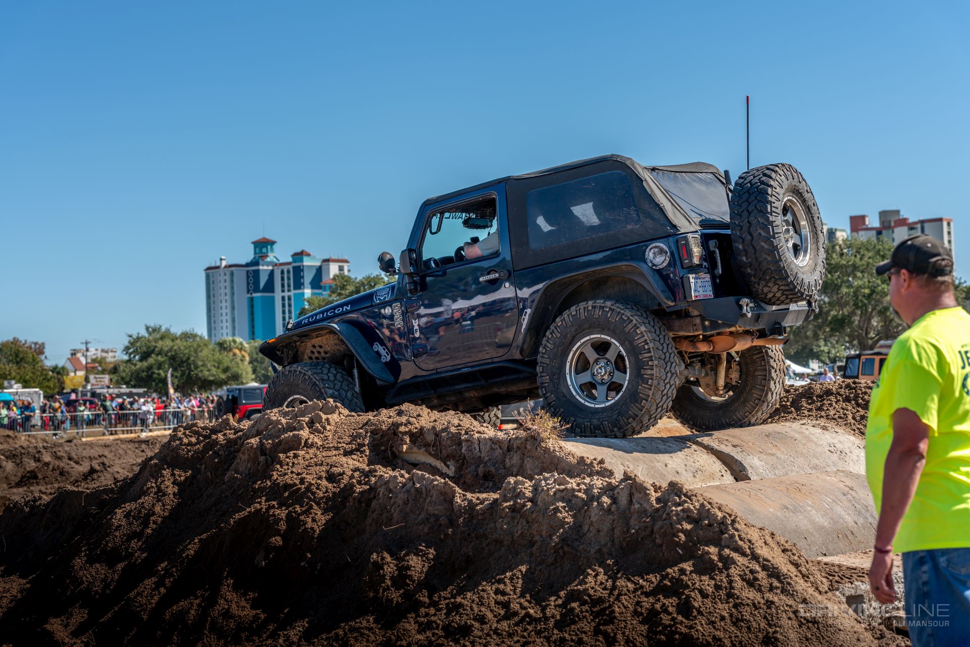 MB Jeep Jam obstacle course two-door Wrangler Nitto Trail Grapplers