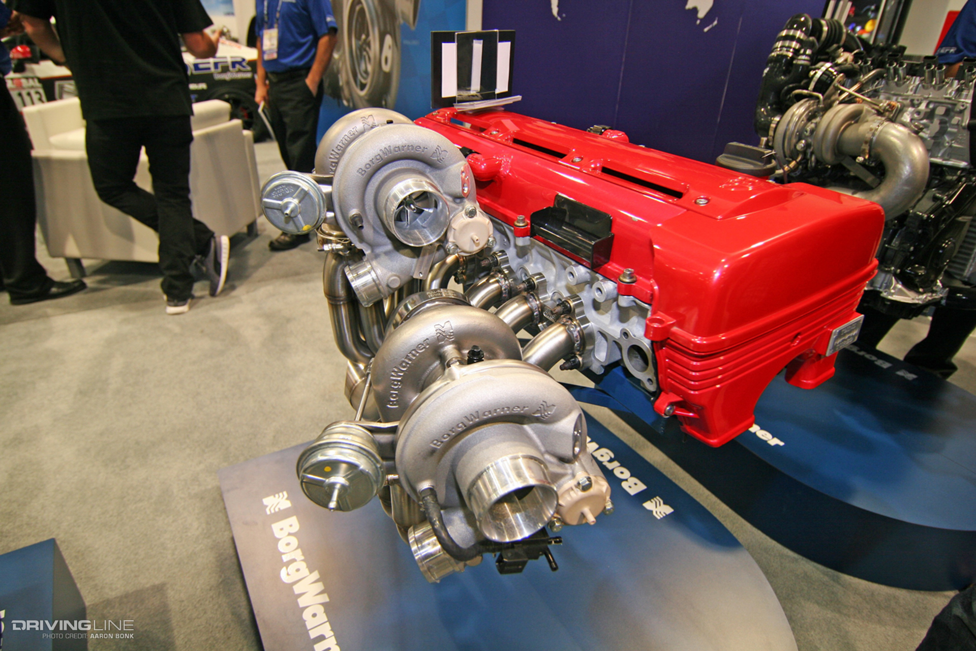 2JZ with multiple turbos attached