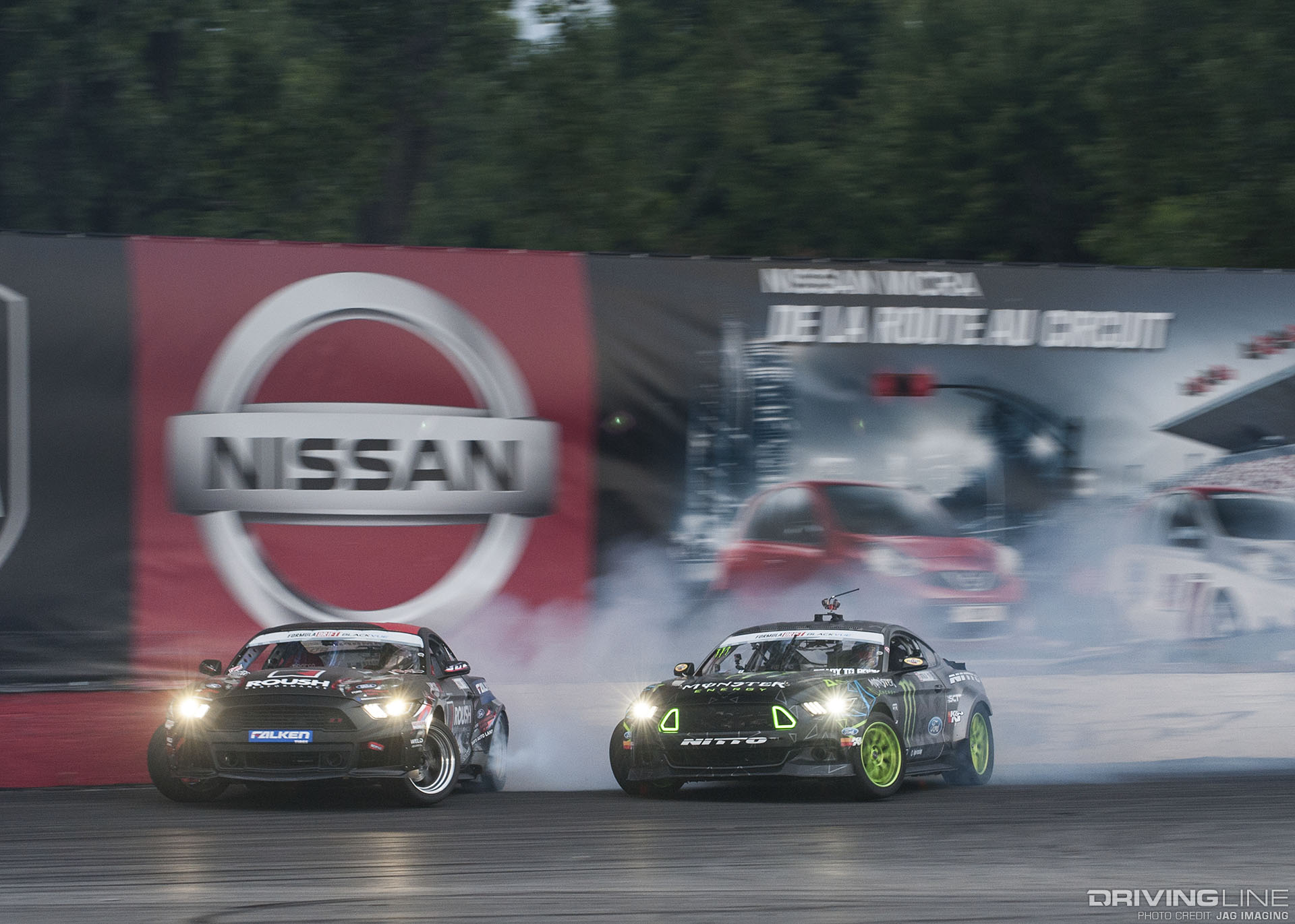 Formula Drift Round 5 Montreal - Justin Pawlak vs Vaughn Gittin Jr.