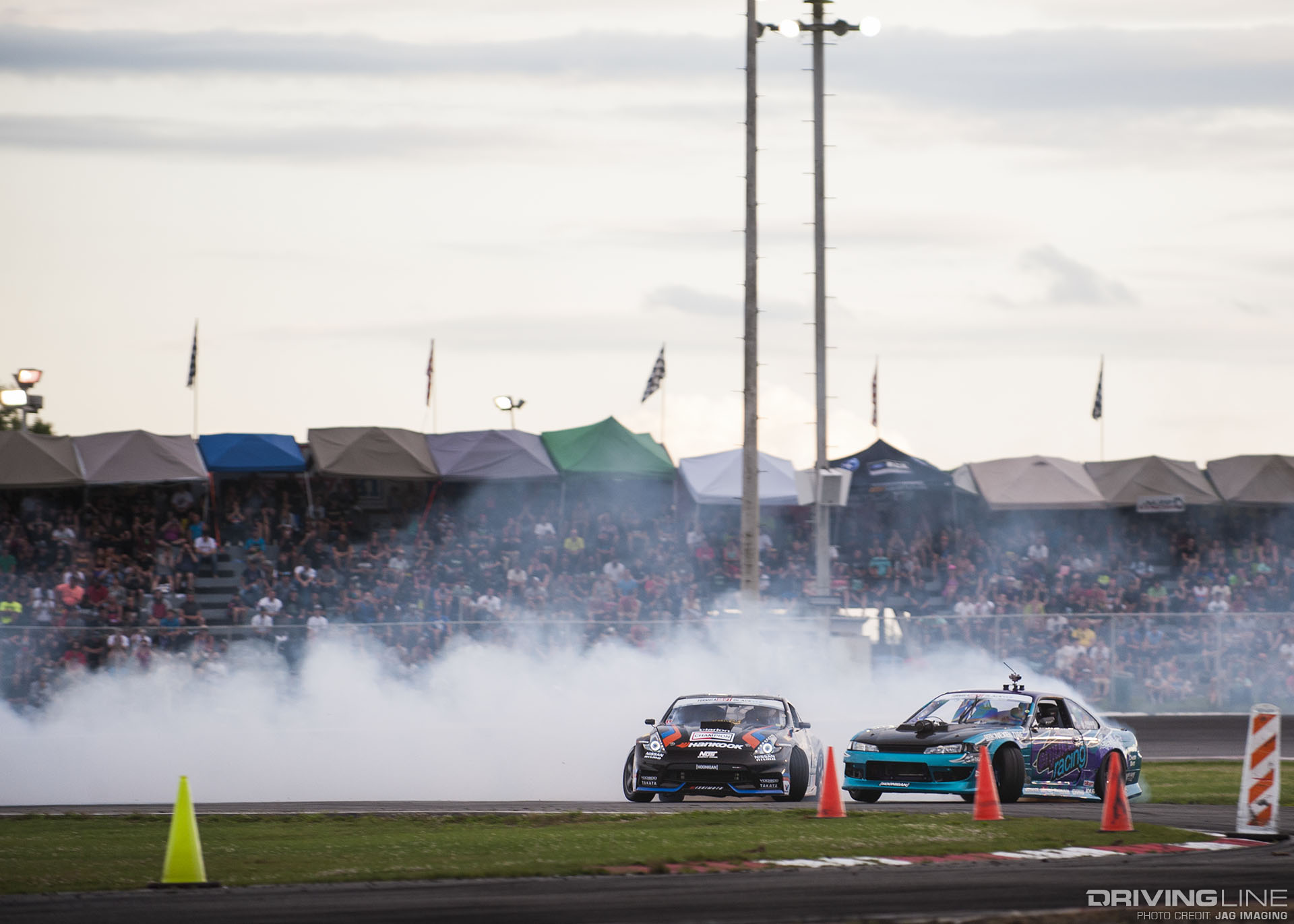 Formula Drift Round 5 Montreal - Alec Hohnadell vs Chris Forsberg