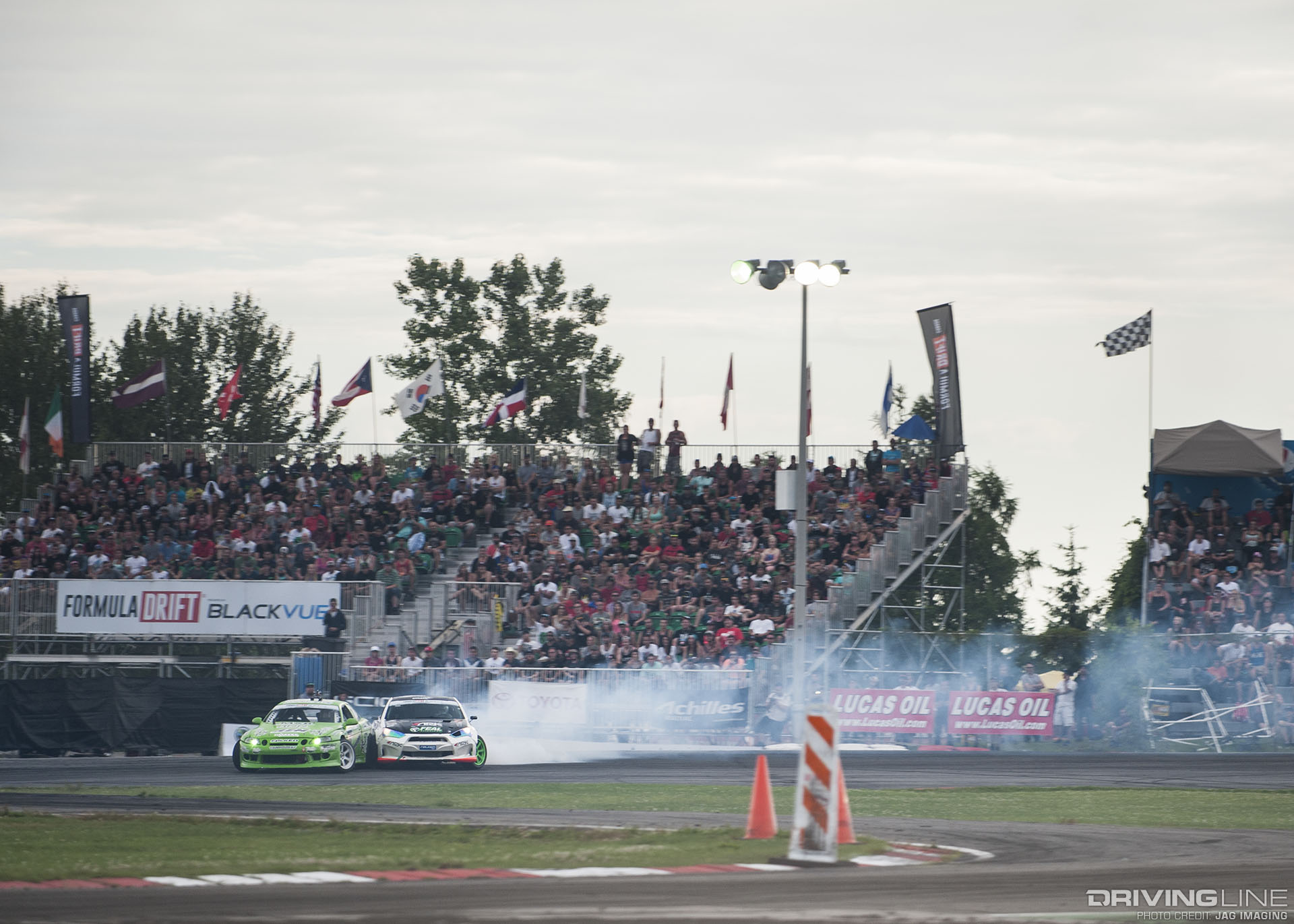 Formula Drift Round 5 Montreal - Odi Bakchis vs Cameron Moore