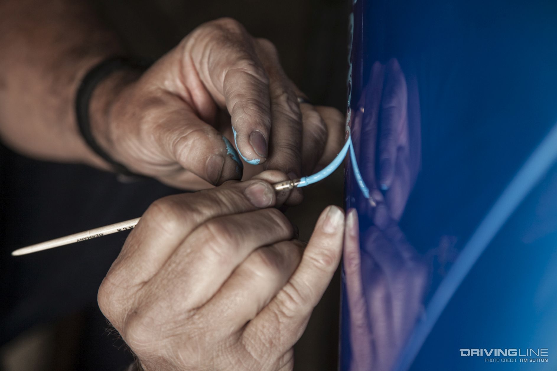 How to Learn Pinstriping with Dennis Jones